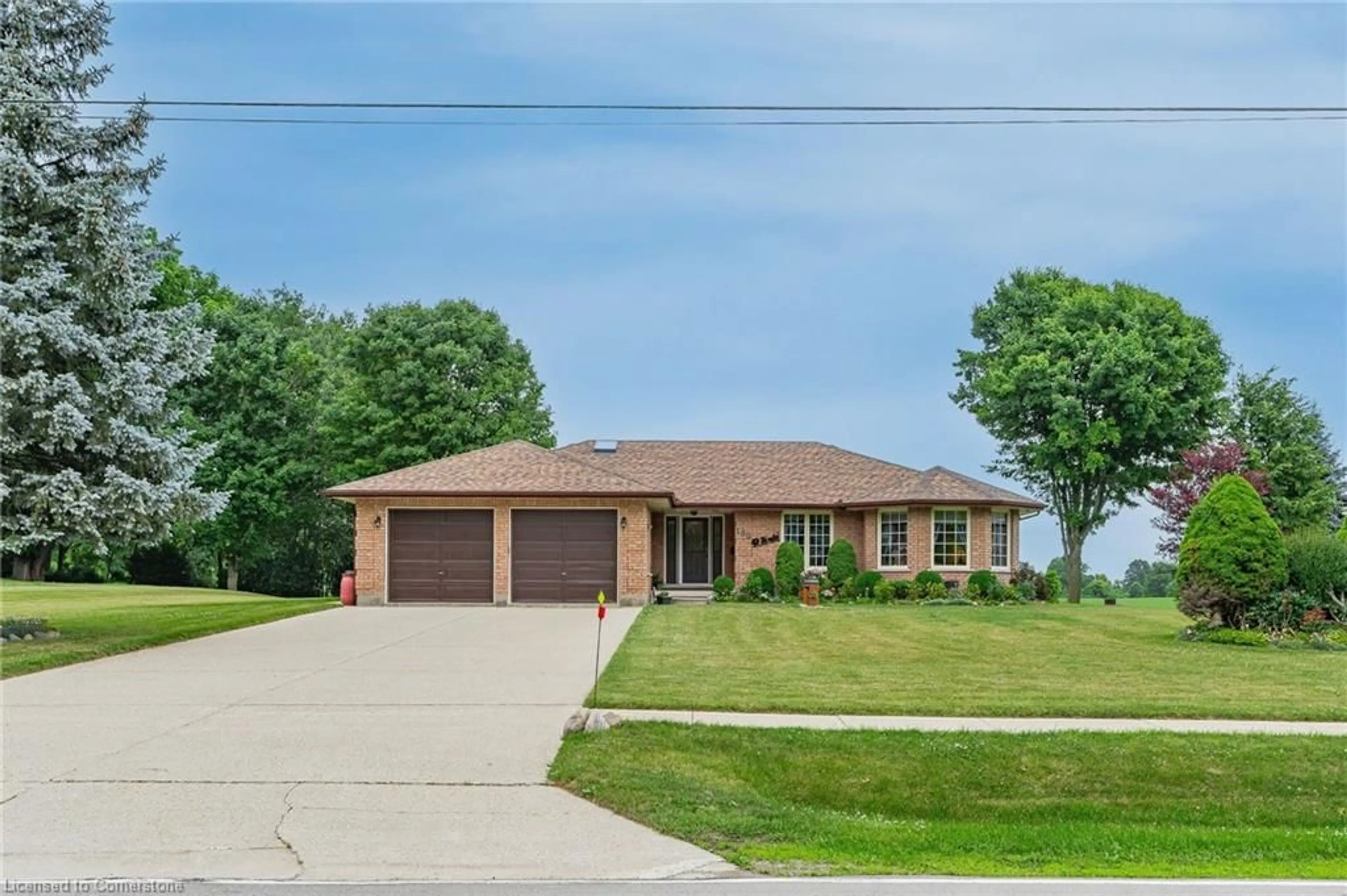 Home with brick exterior material, street for 100 Baird St, Bright Ontario N0J 1B0