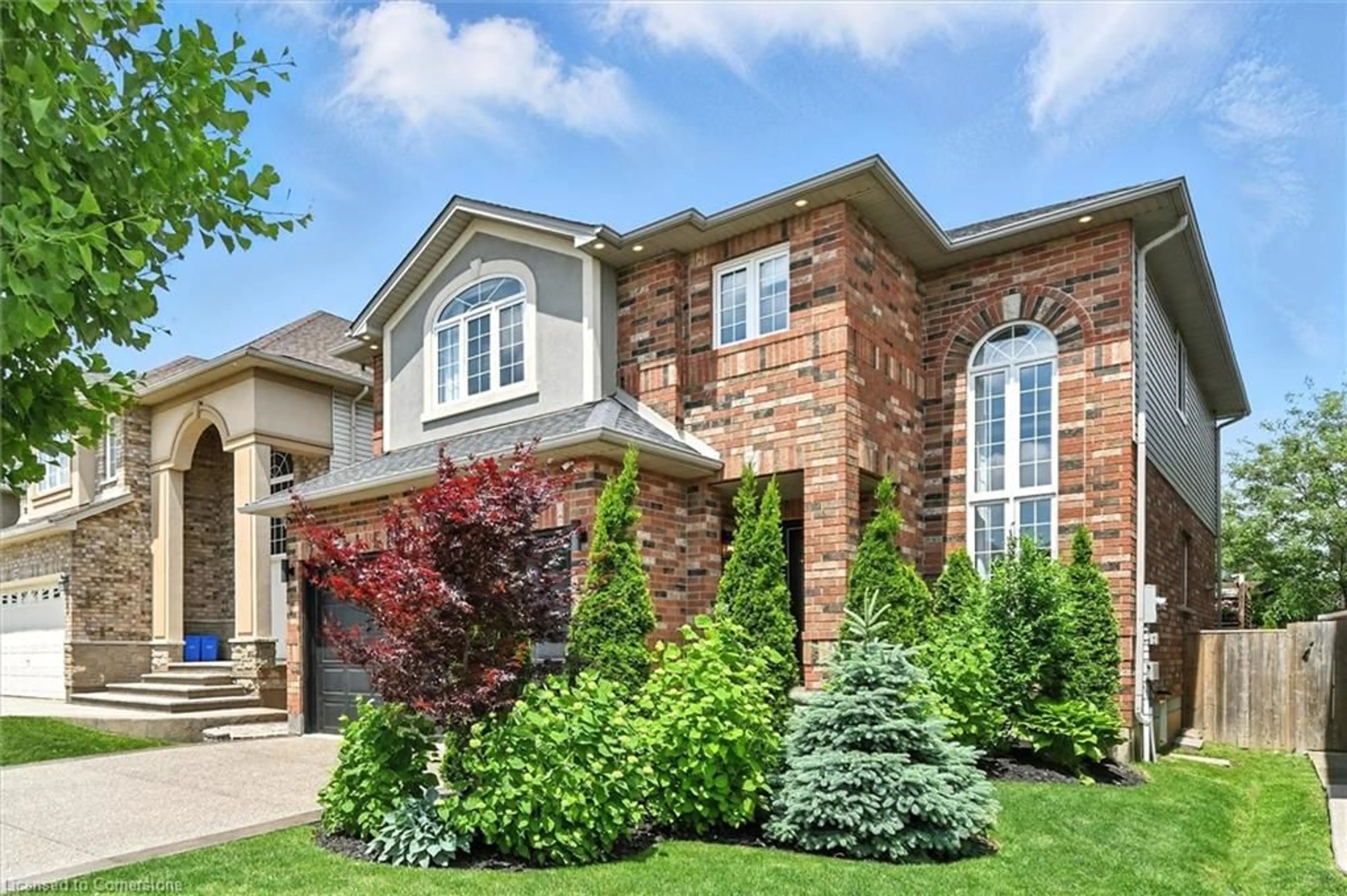 Home with brick exterior material, street for 123 Armour Cres, Ancaster Ontario L9K 1R9