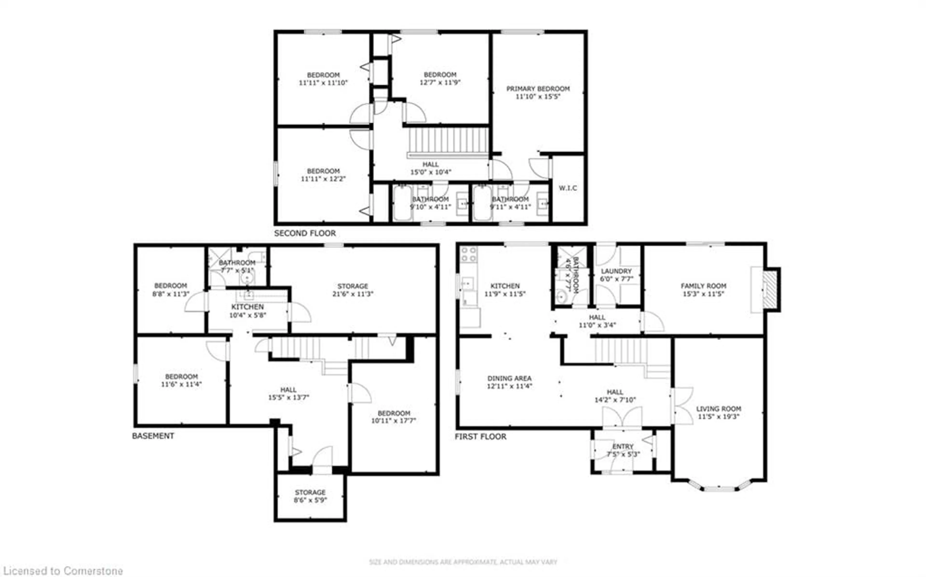 Floor plan for 435 Stillmeadow Cir, Waterloo Ontario N2L 5M1