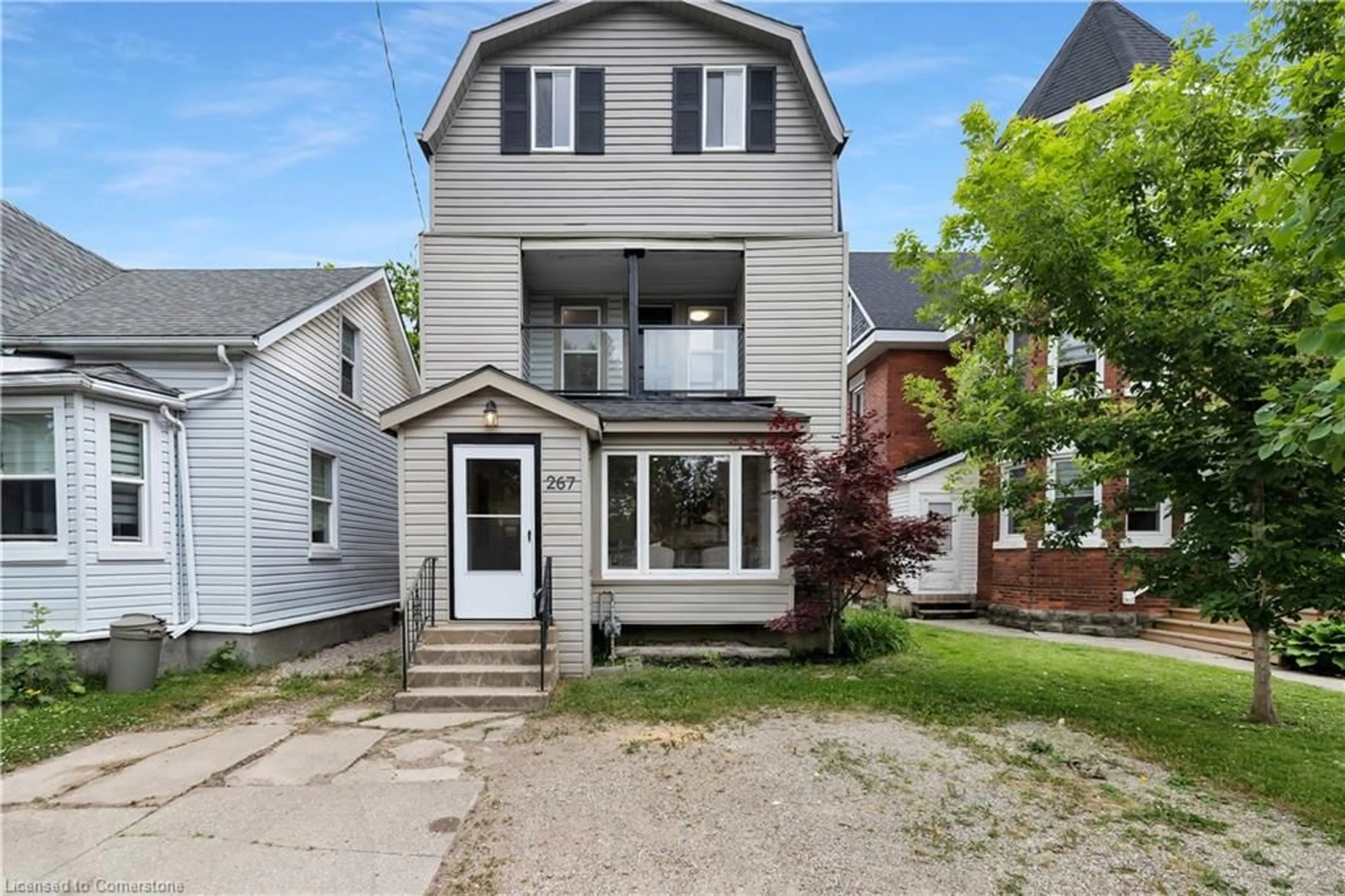 Home with vinyl exterior material, street for 267 Front St, Stratford Ontario N5A 4J1