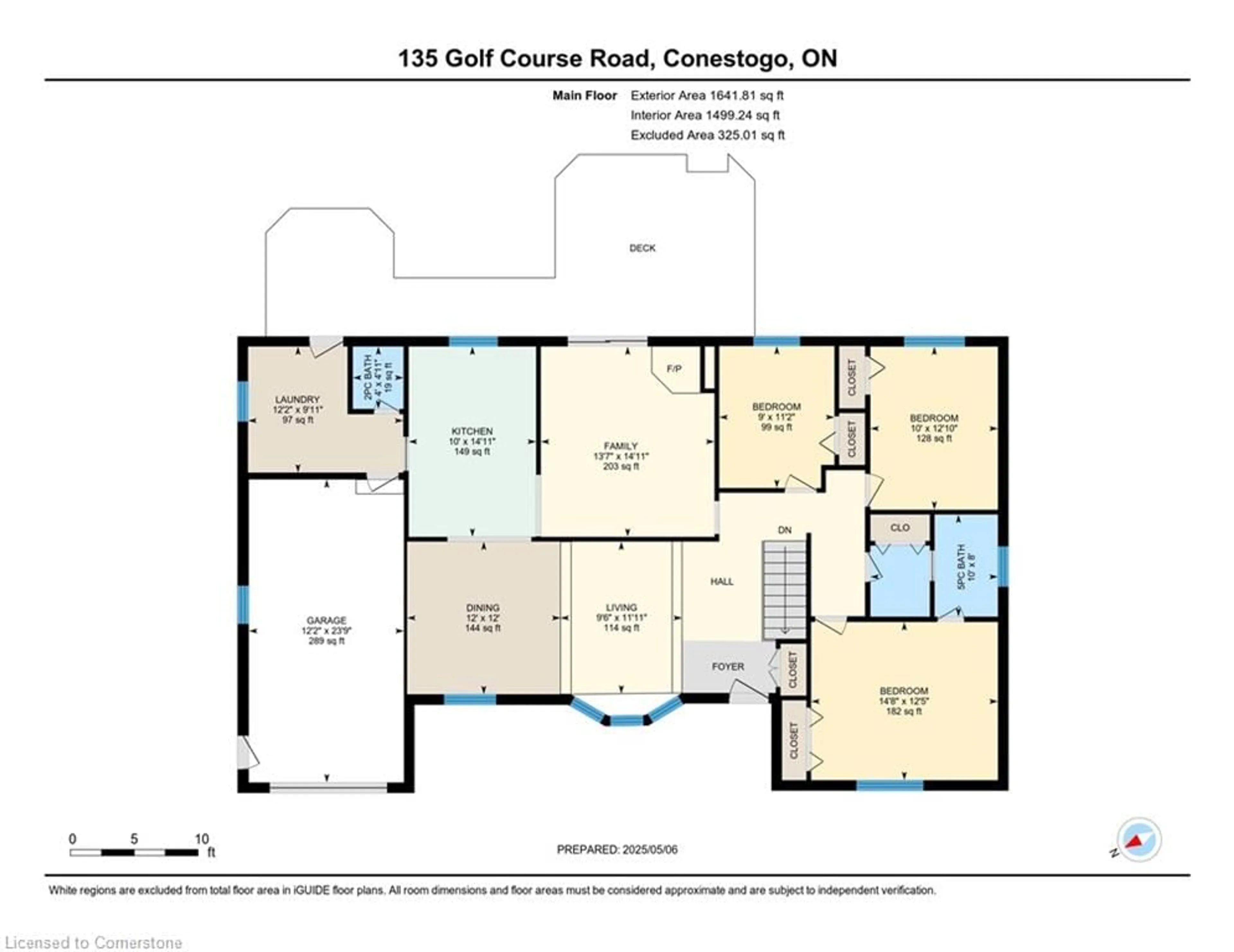 Floor plan for 135 Golf Course Rd, Conestogo Ontario N0B 1N0