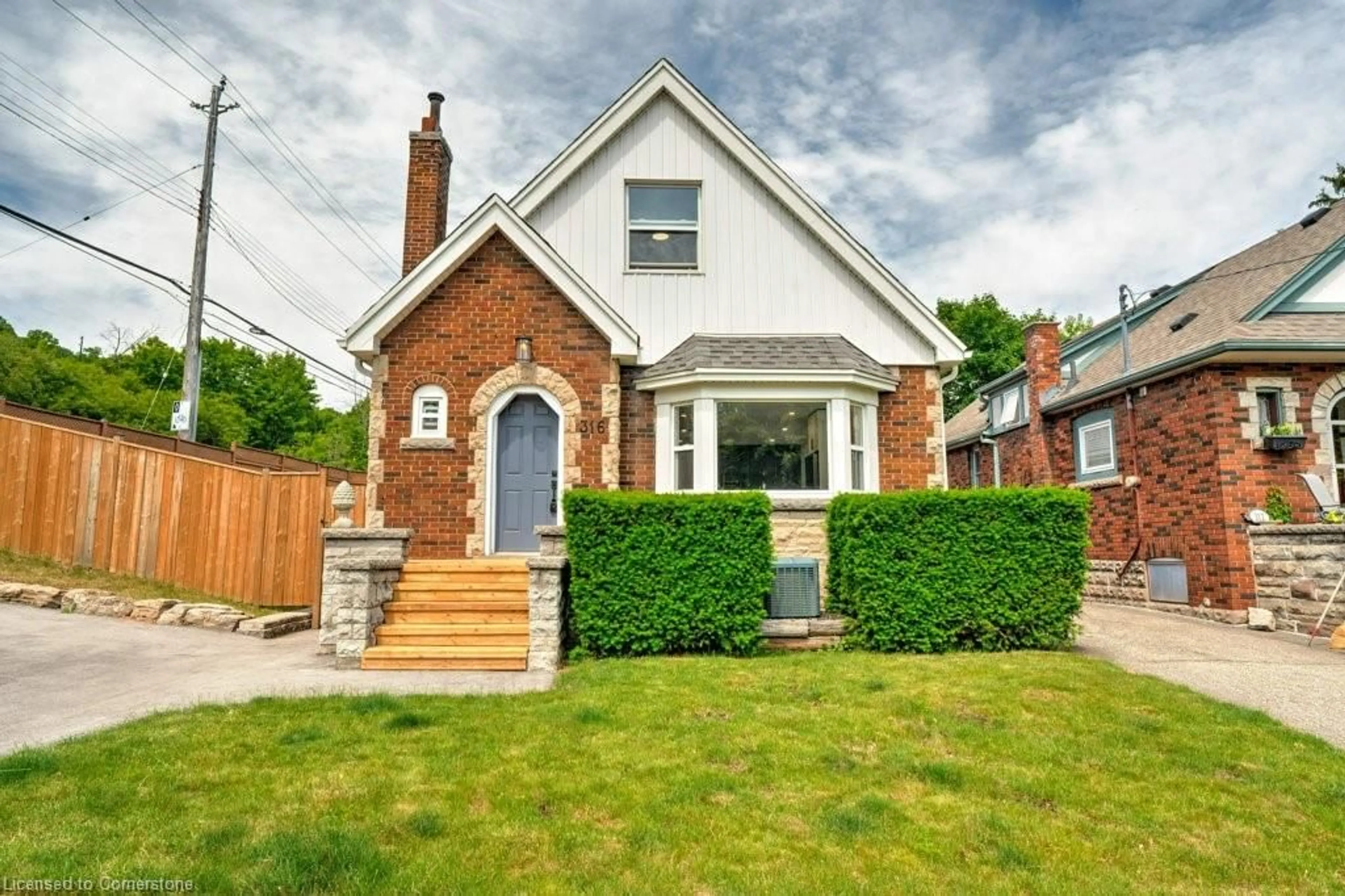 Home with brick exterior material, street for 316 Houghton Ave, Hamilton Ontario L8K 2N3
