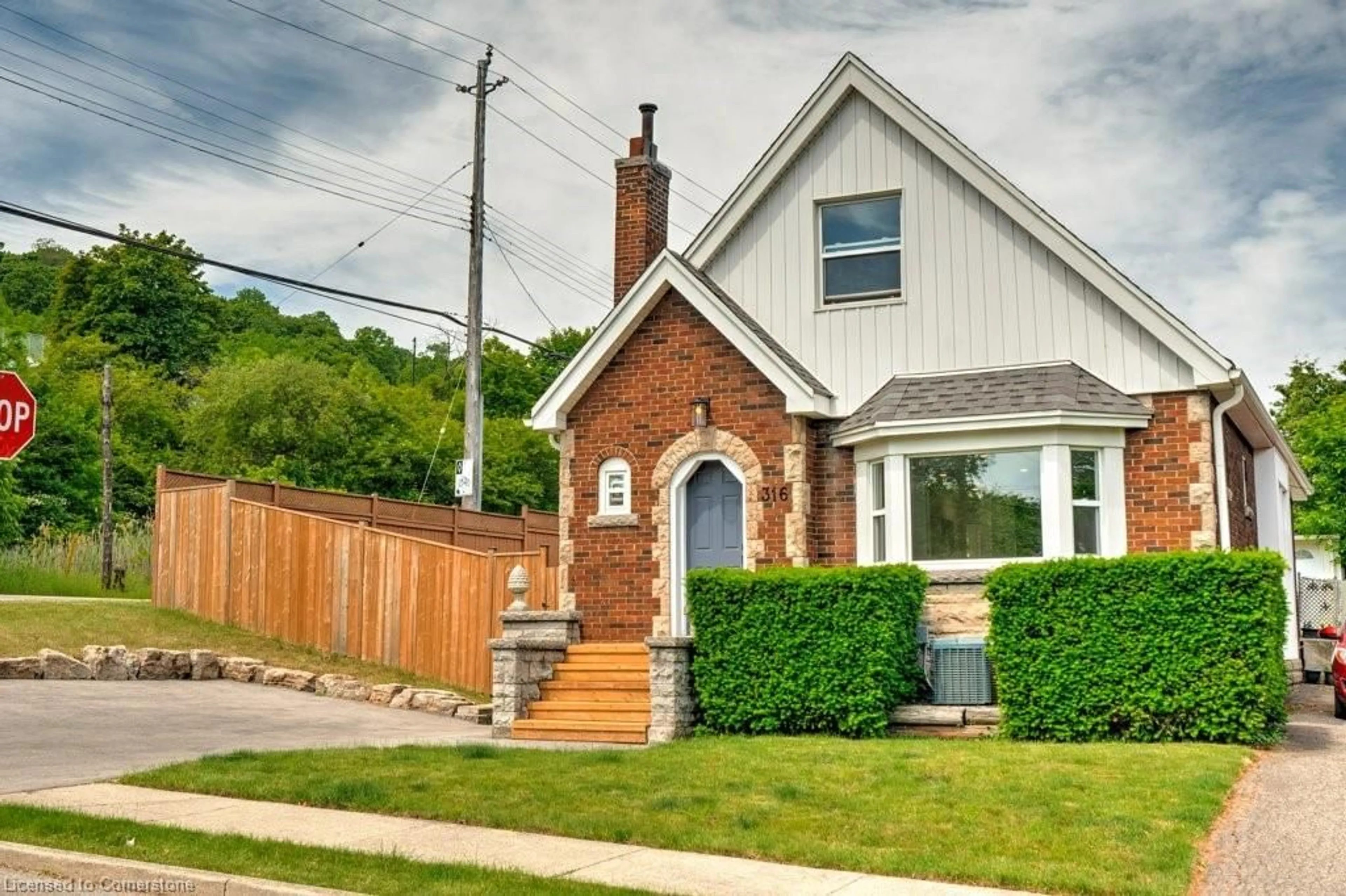Home with brick exterior material, street for 316 Houghton Ave, Hamilton Ontario L8K 2N3