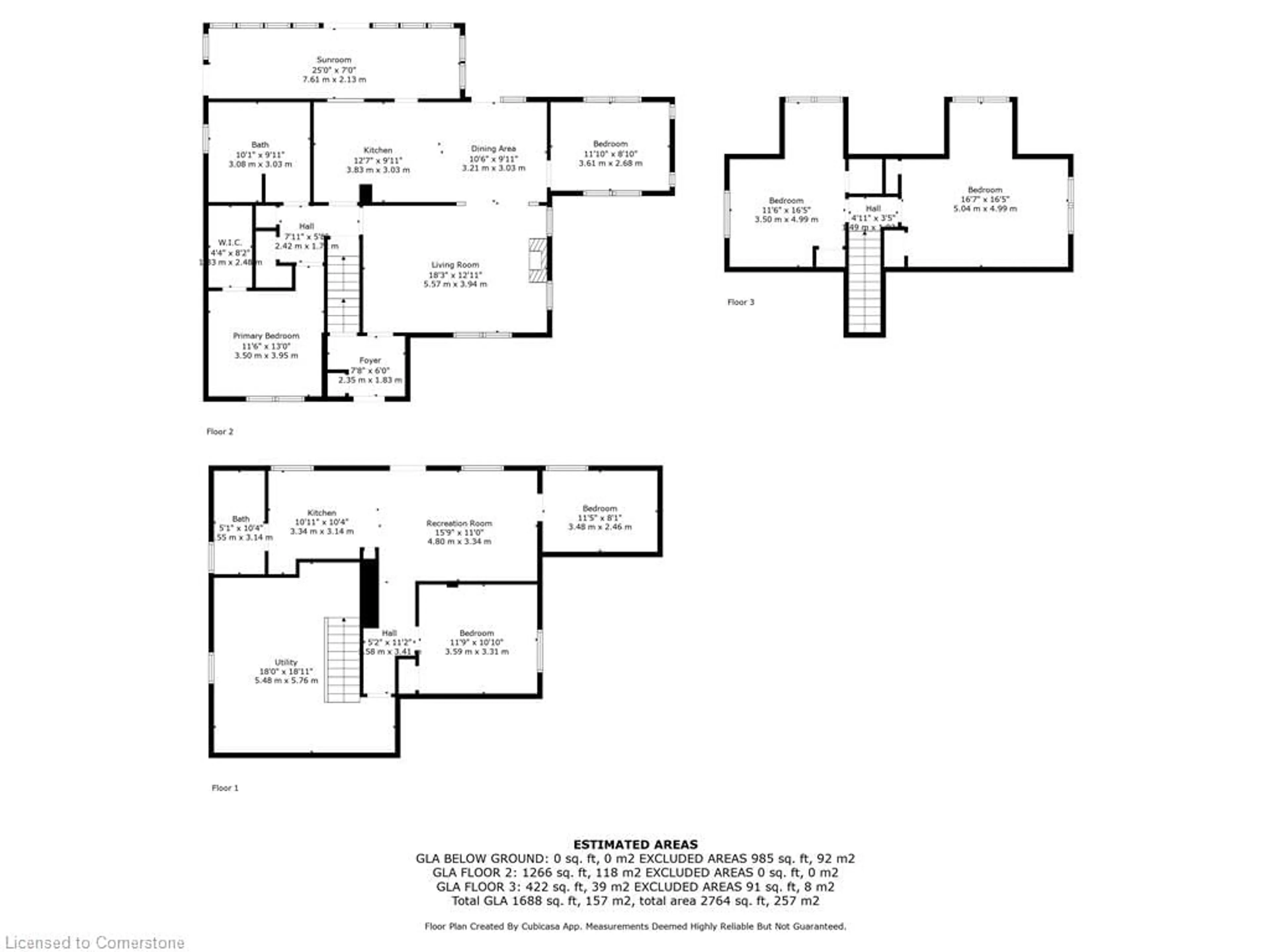 Floor plan for 84 Queensway St, Simcoe Ontario N3Y 4M6