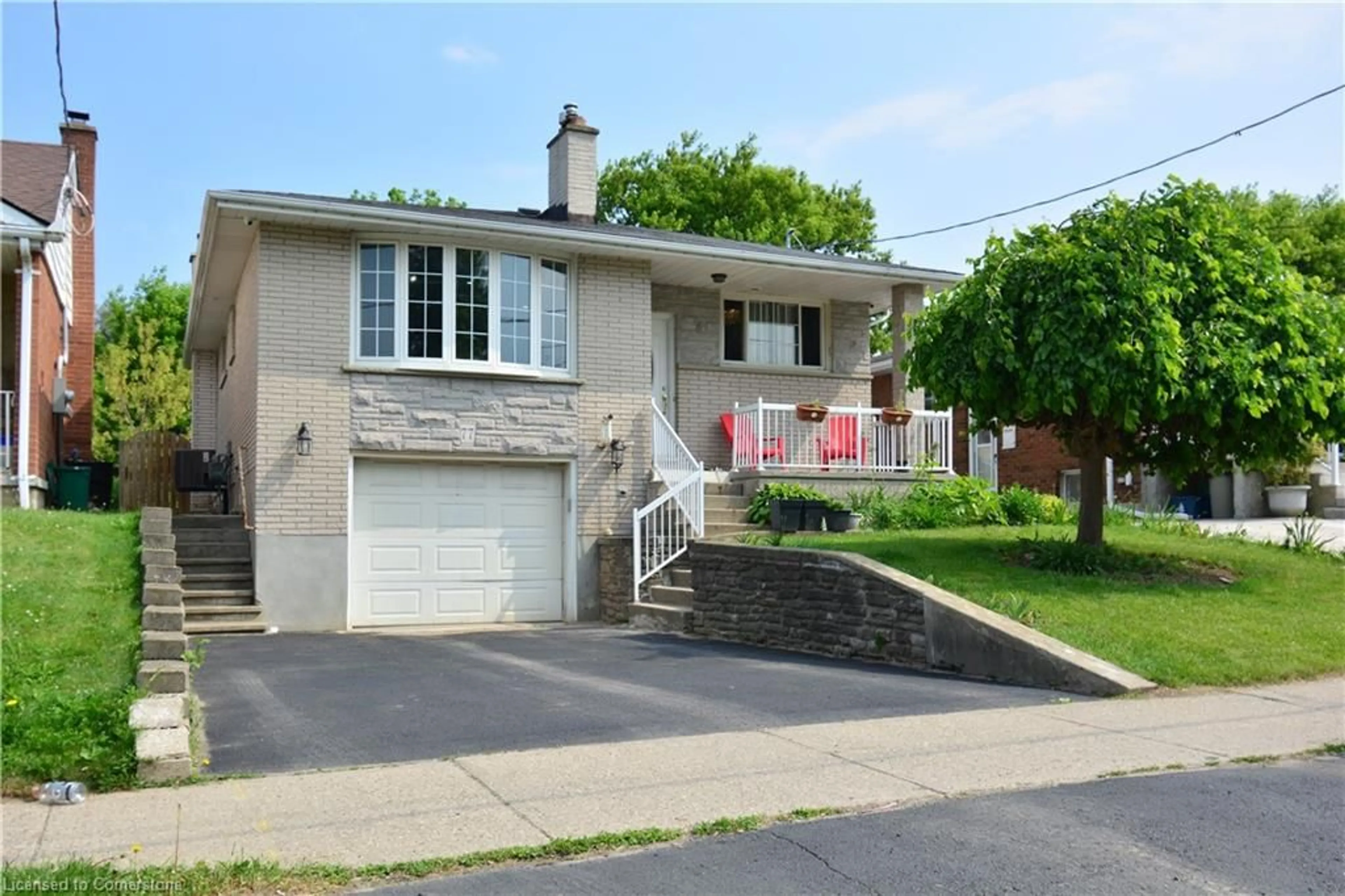 Home with vinyl exterior material, street for 77 Kinzie Ave, Kitchener Ontario N2A 2J6