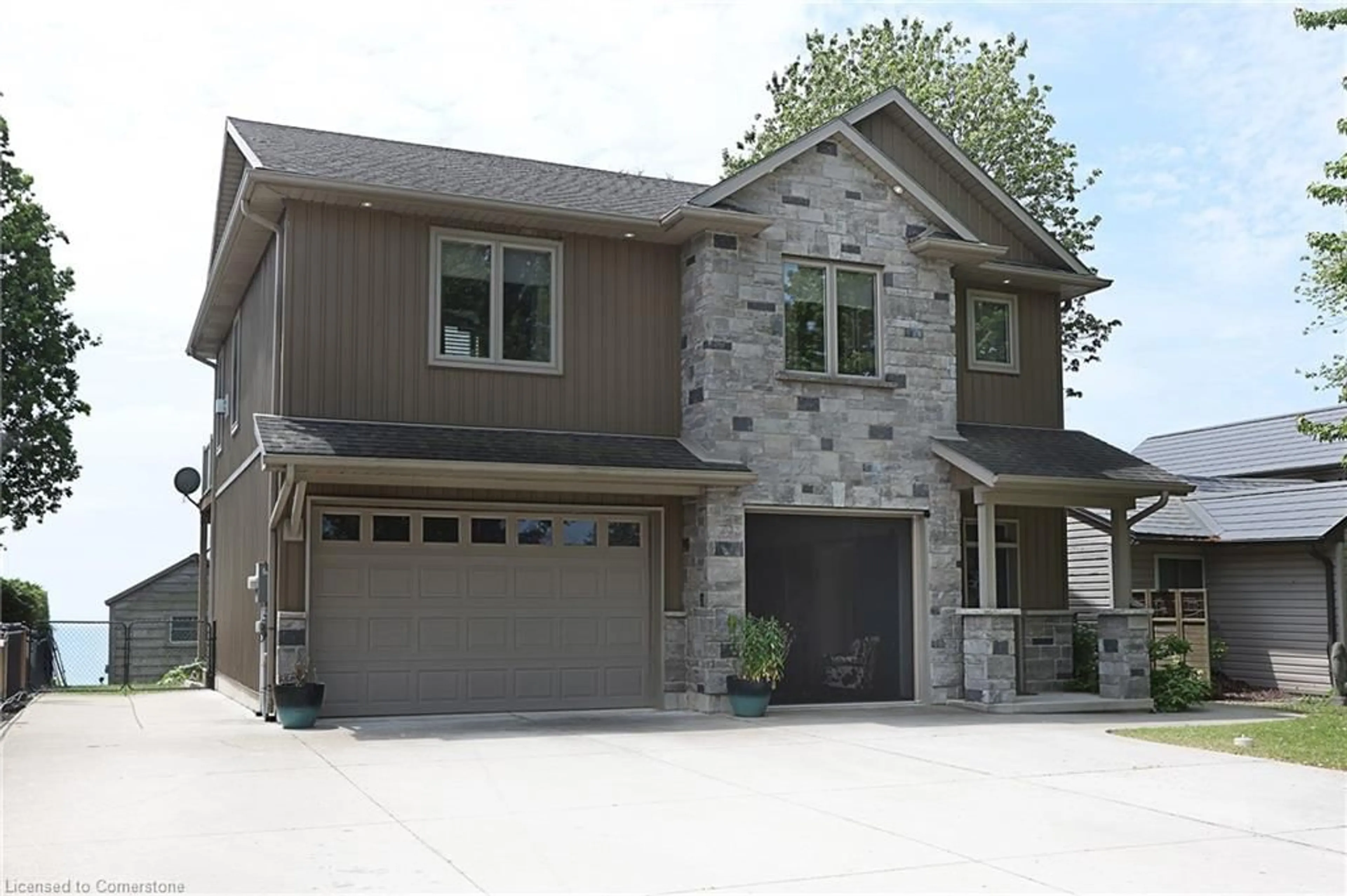 Home with brick exterior material, street for 48 Erieview Lane, Selkirk Ontario N0A 1P0