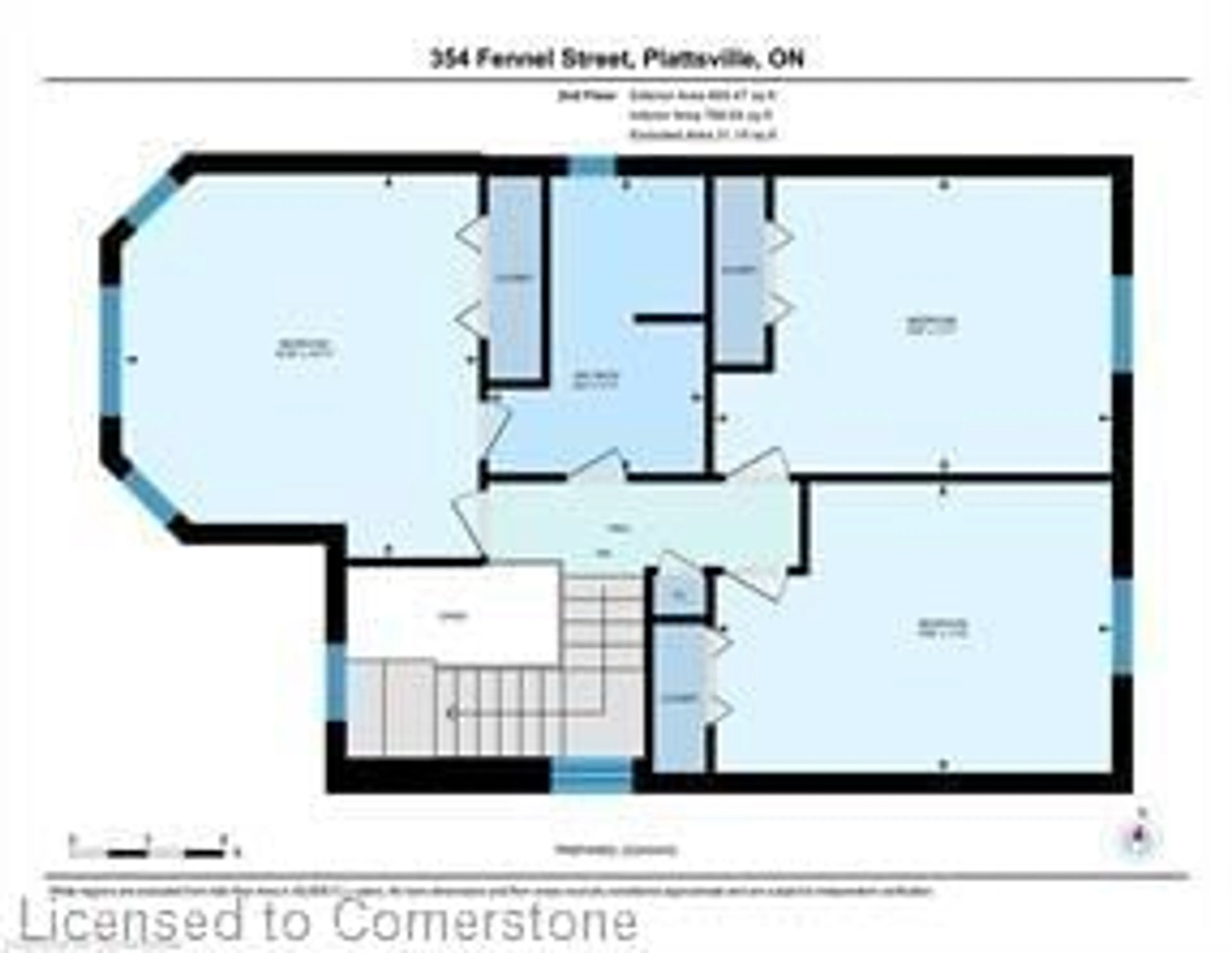 Floor plan for 354 Fennel St, Plattsville Ontario N0J 1S0