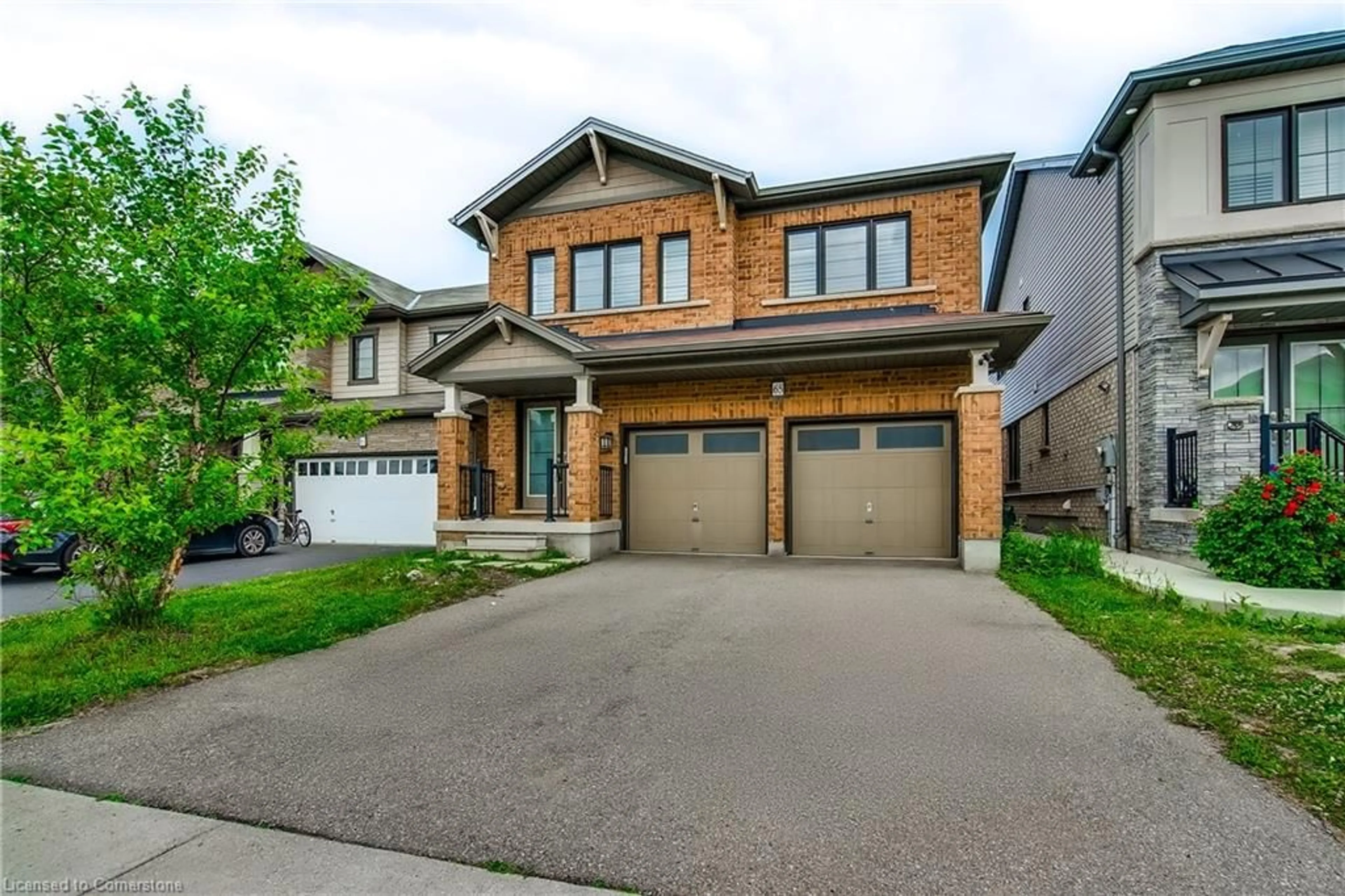 Home with brick exterior material, street for 65 West Glen Ave, Stoney Creek Ontario L8J 2V5