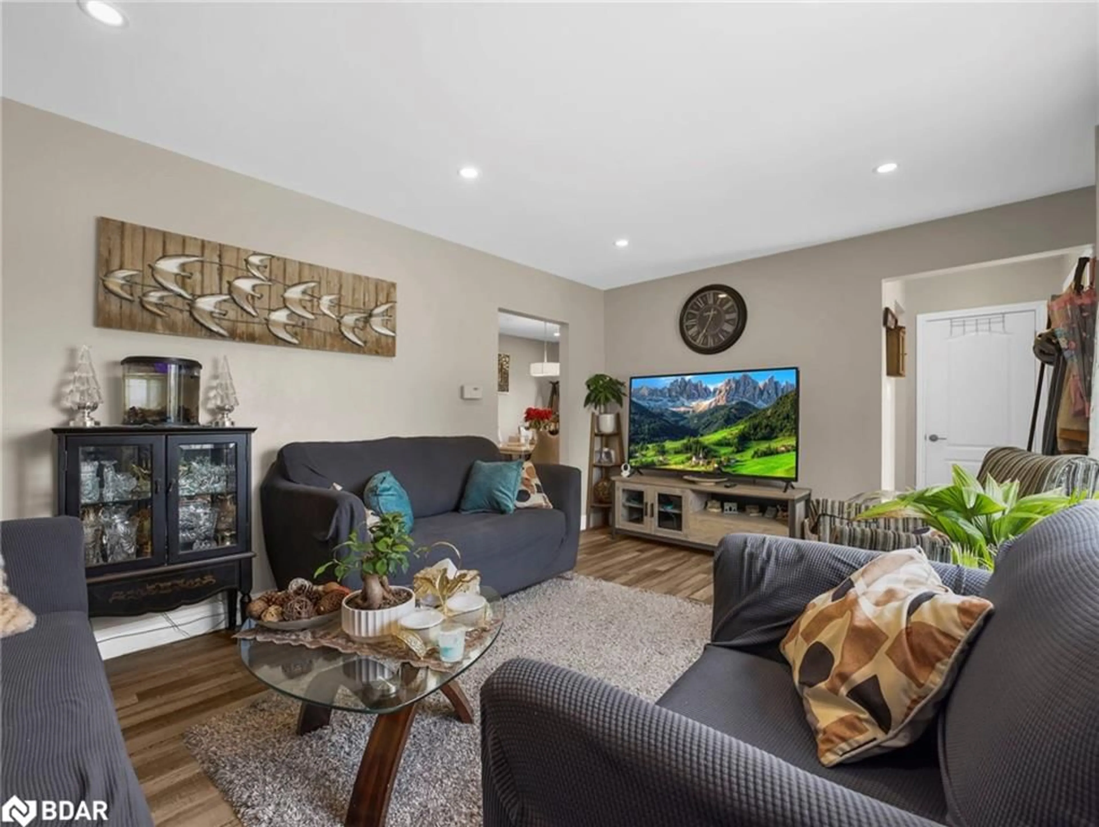 Living room with furniture, unknown for 55 Silver Aspen Cres, Kitchener Ontario N2N 1H5