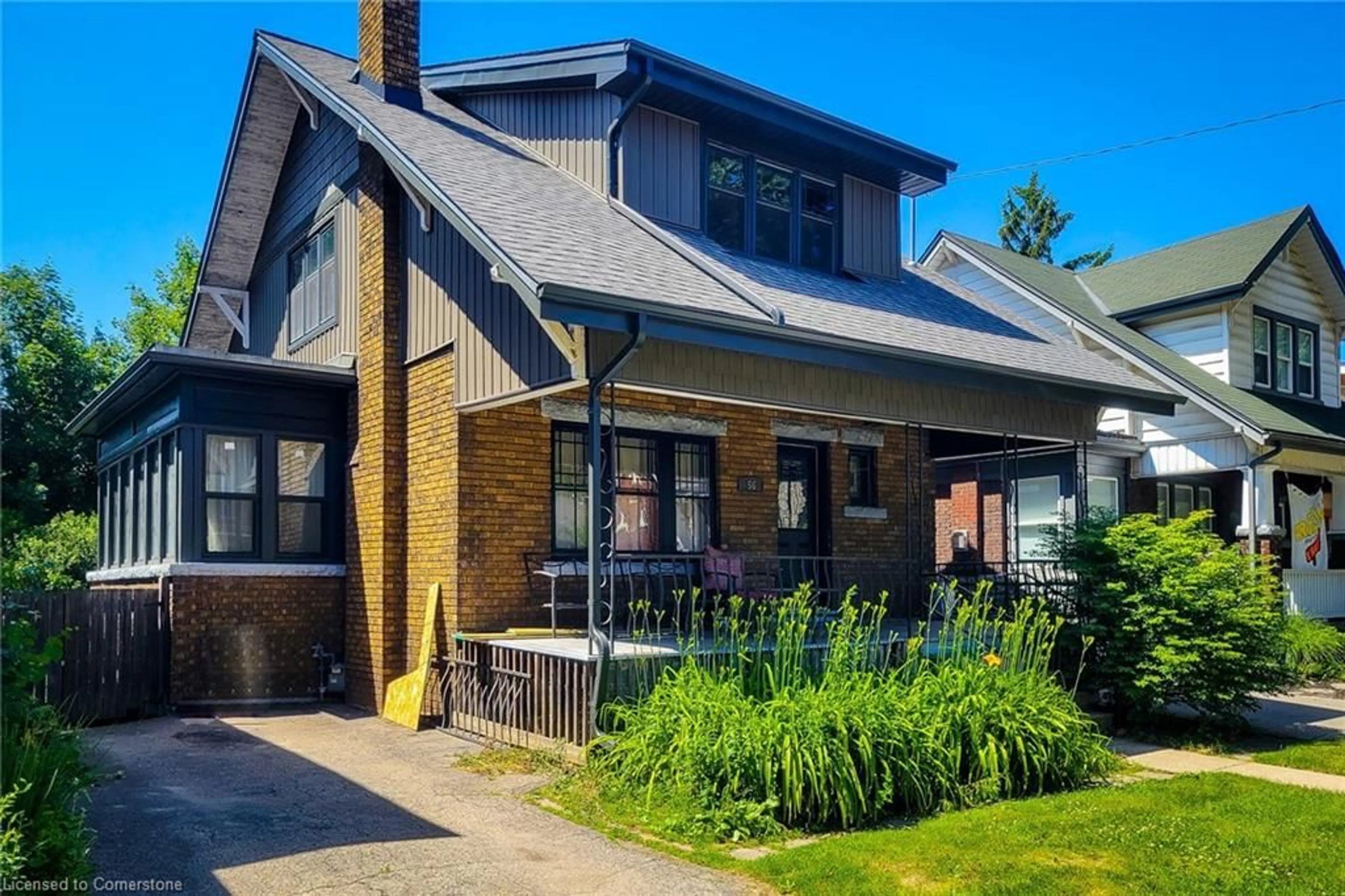 Home with brick exterior material, street for 56 Prospect St, Hamilton Ontario L8M 2Z1