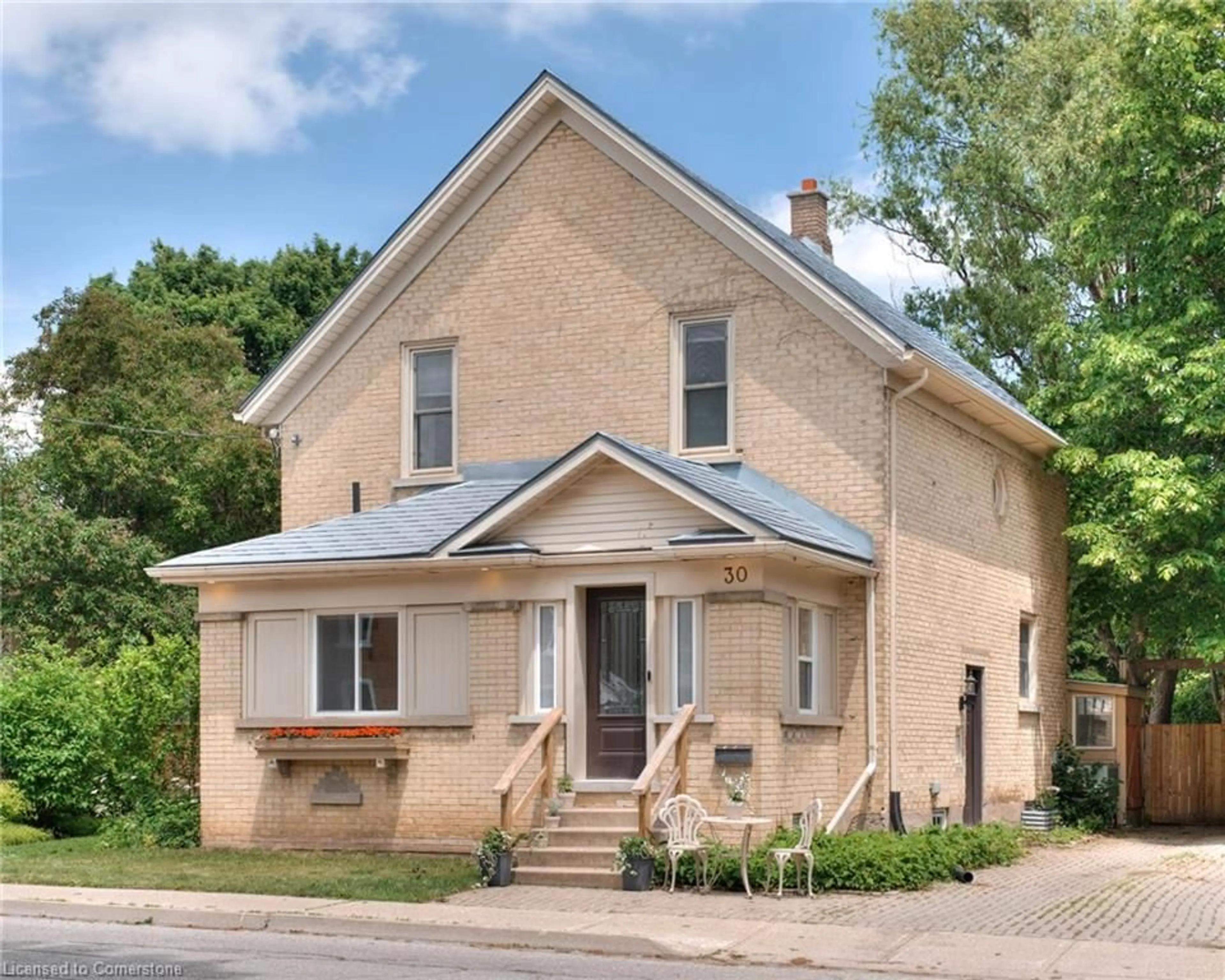 Home with brick exterior material, street for 30 Wyatt St, Elmira Ontario N3B 2J2