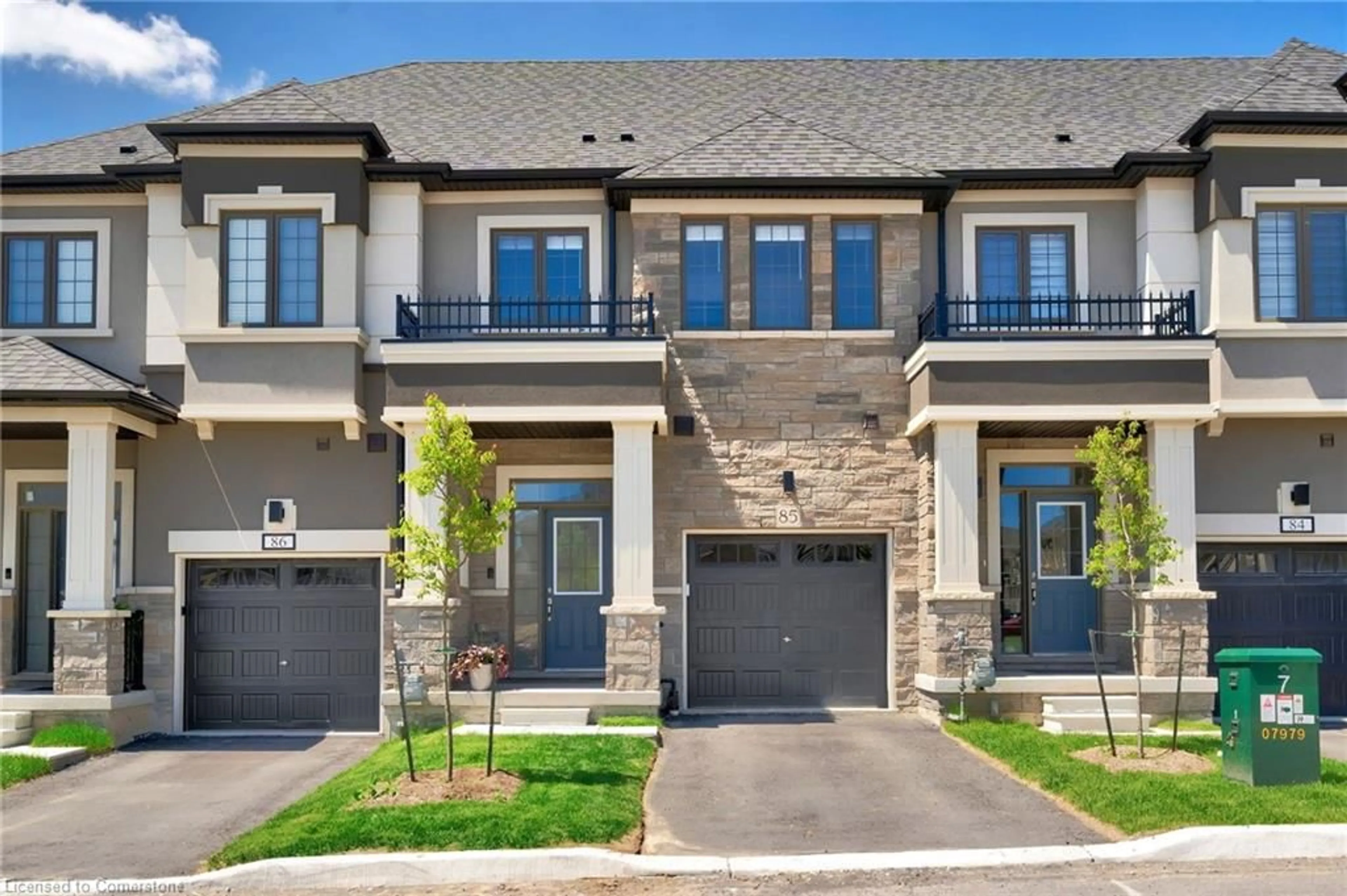 Home with brick exterior material, street for 305 Garner Rd #85, Hamilton Ontario L9G 3K9