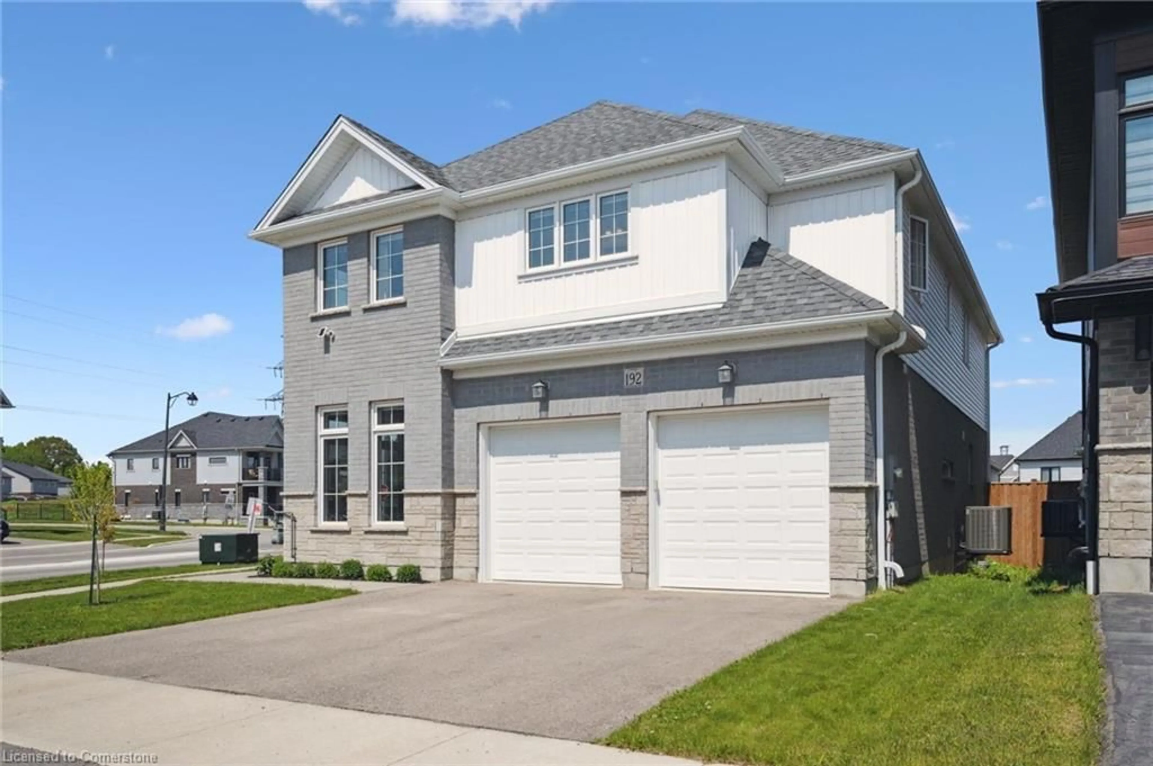 Home with brick exterior material, street for 192 Foamflower Pl, Waterloo Ontario N2V 0G9
