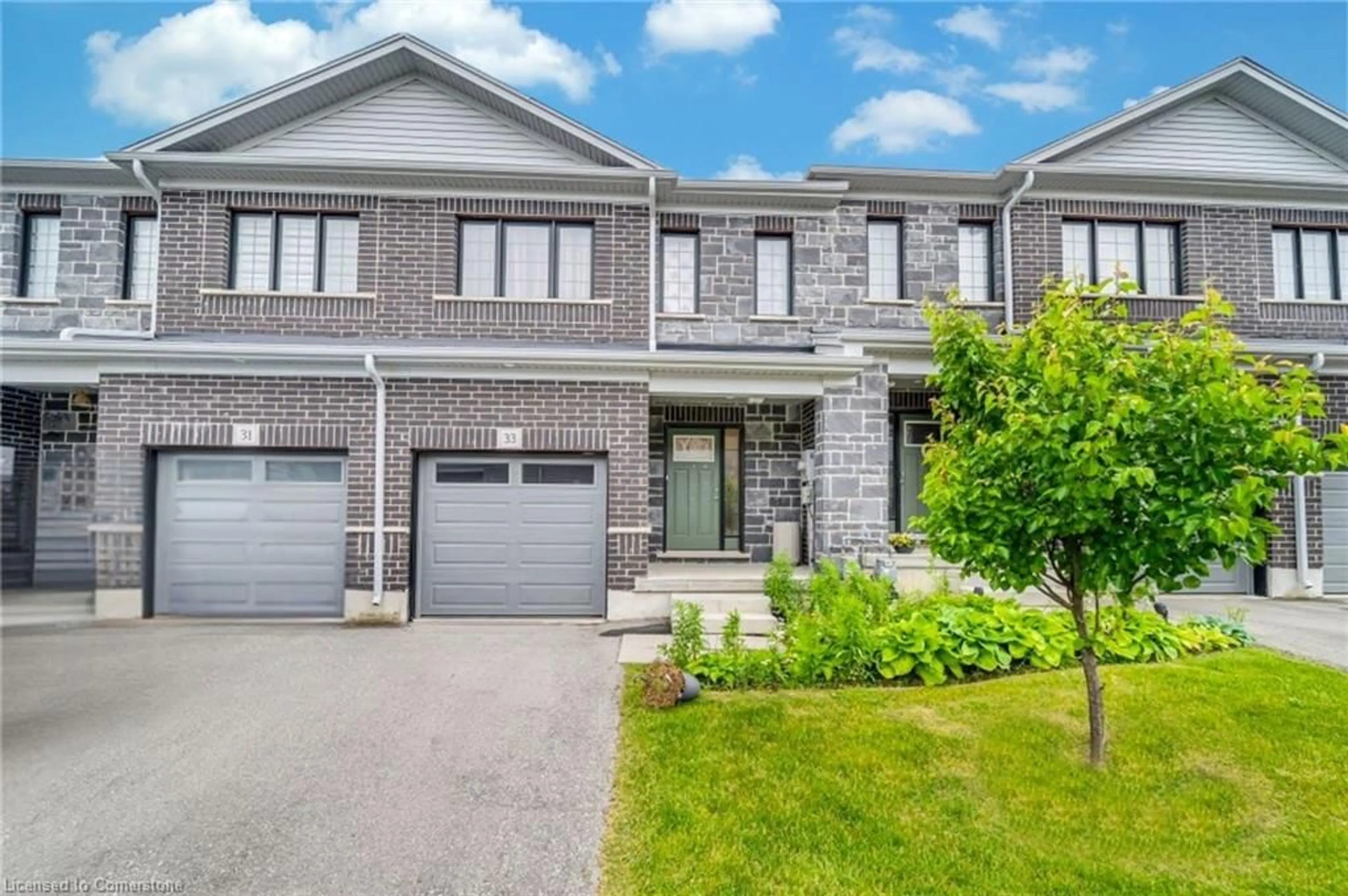 Home with brick exterior material, street for 33 Woodedge Cir, Kitchener Ontario N2R 0M8