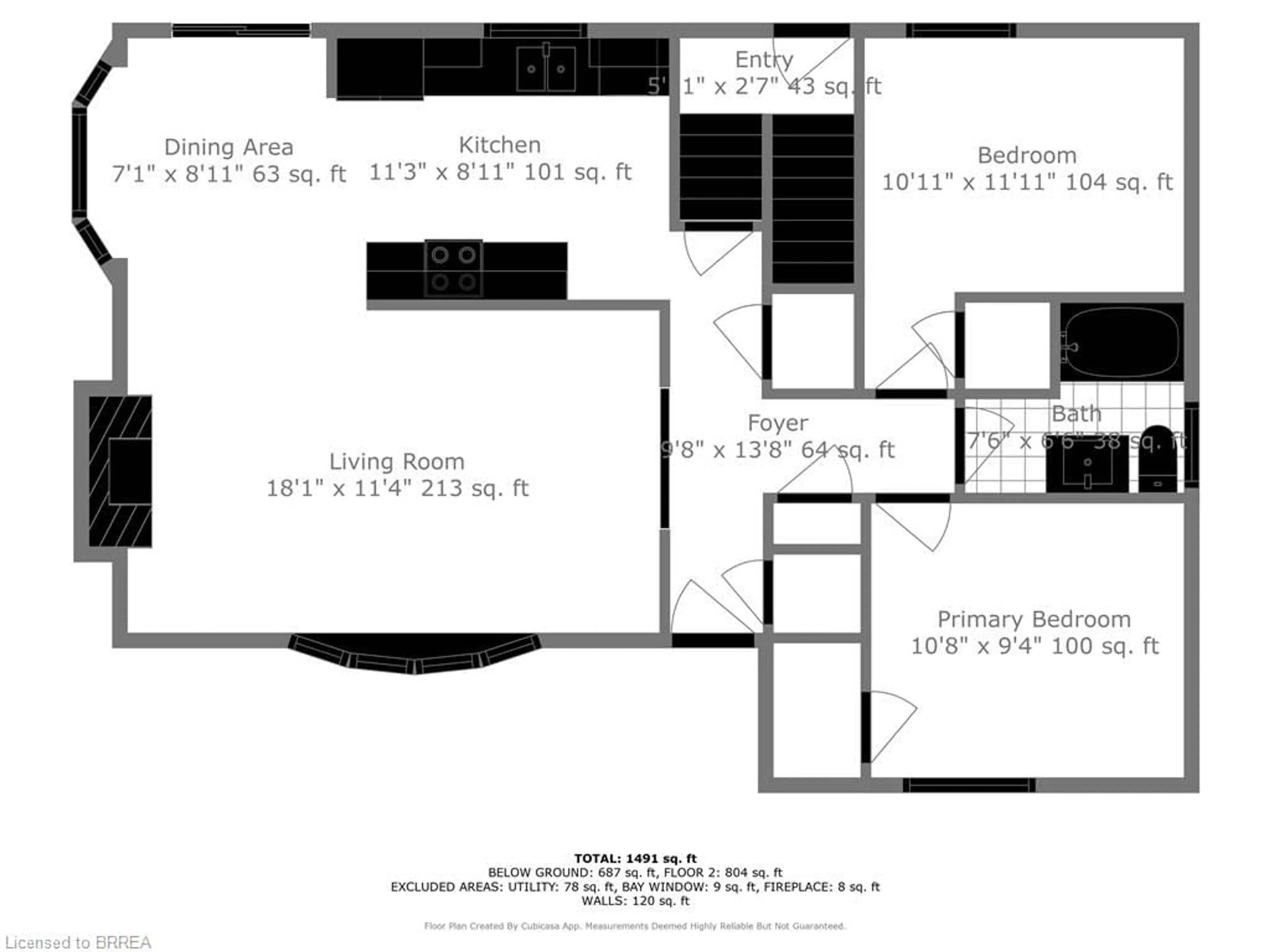 Floor plan for 24 Hillier Cres, Brantford Ontario N3R 1X1