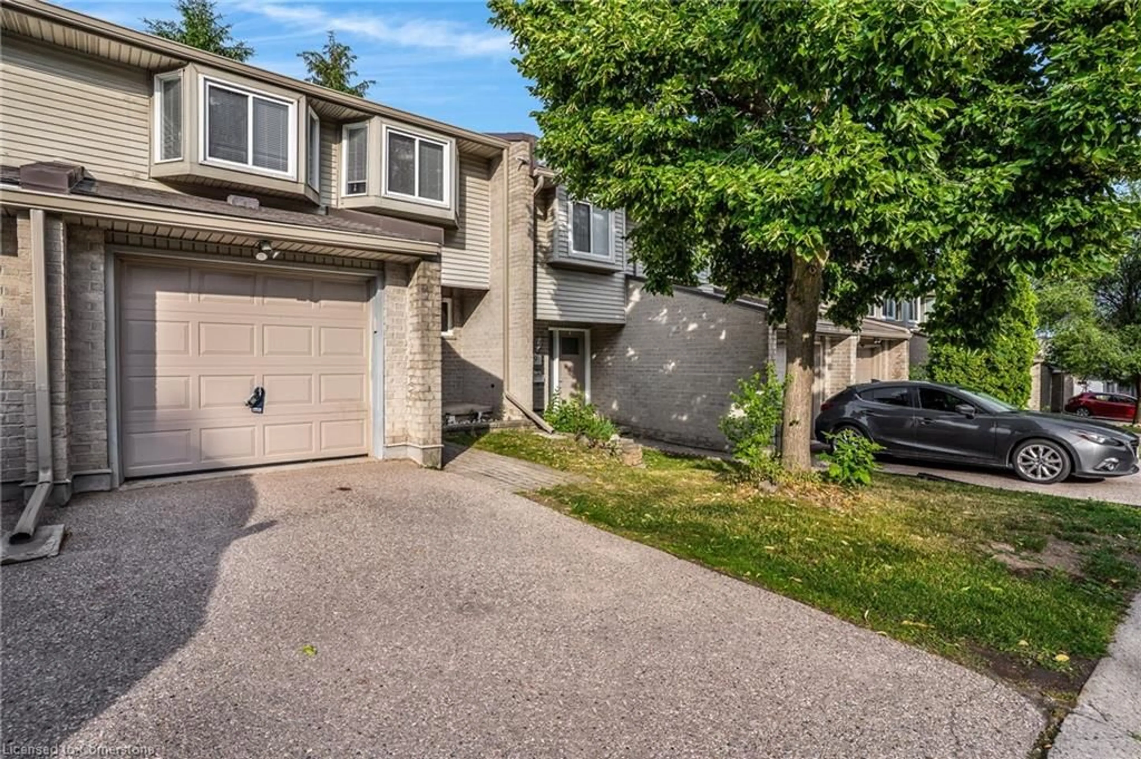 A pic from outside/outdoor area/front of a property/back of a property/a pic from drone, street for 20 Paulander Dr #40, Kitchener Ontario N2M 5L3