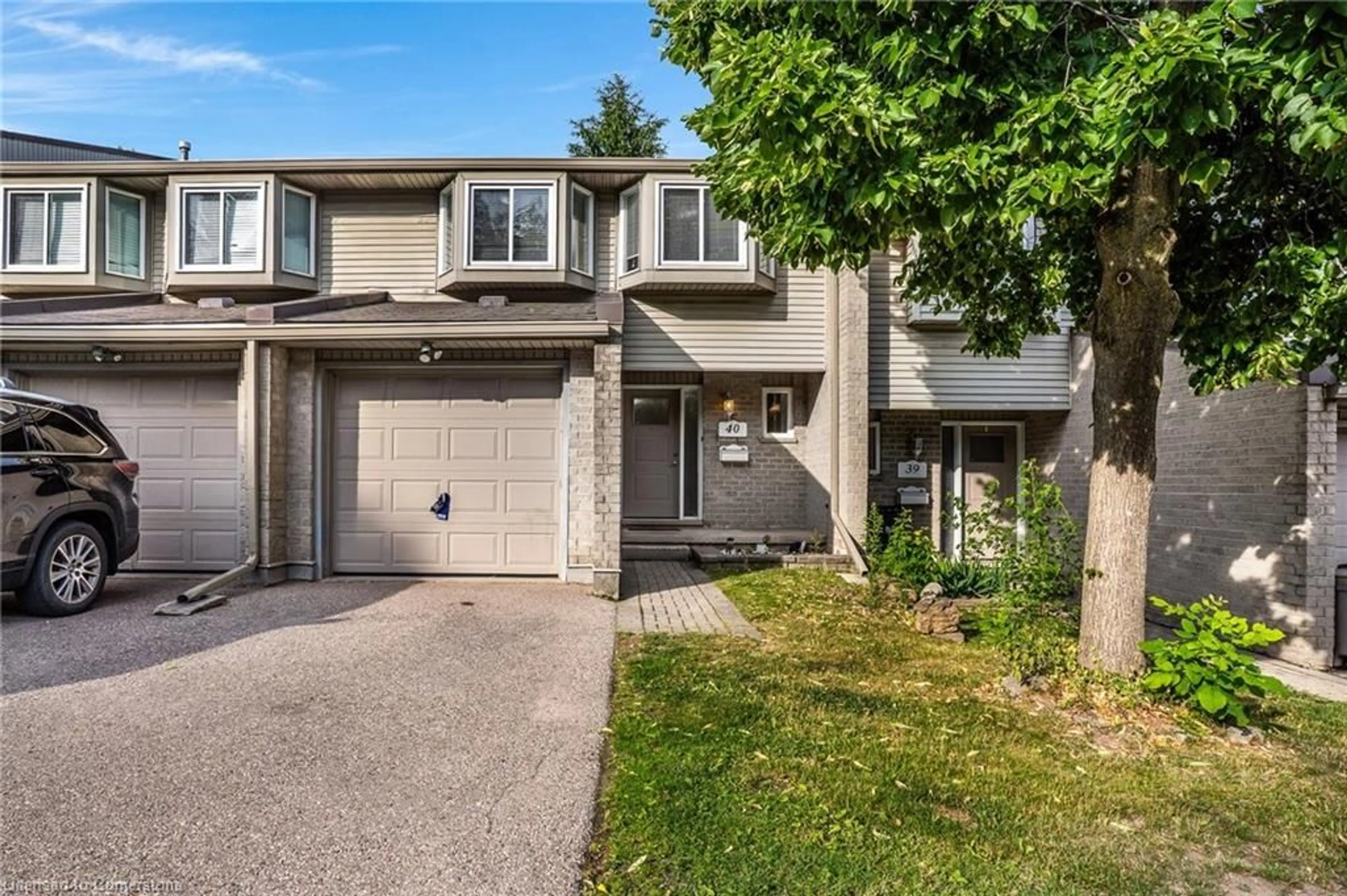 Home with vinyl exterior material, street for 20 Paulander Dr #40, Kitchener Ontario N2M 5L3