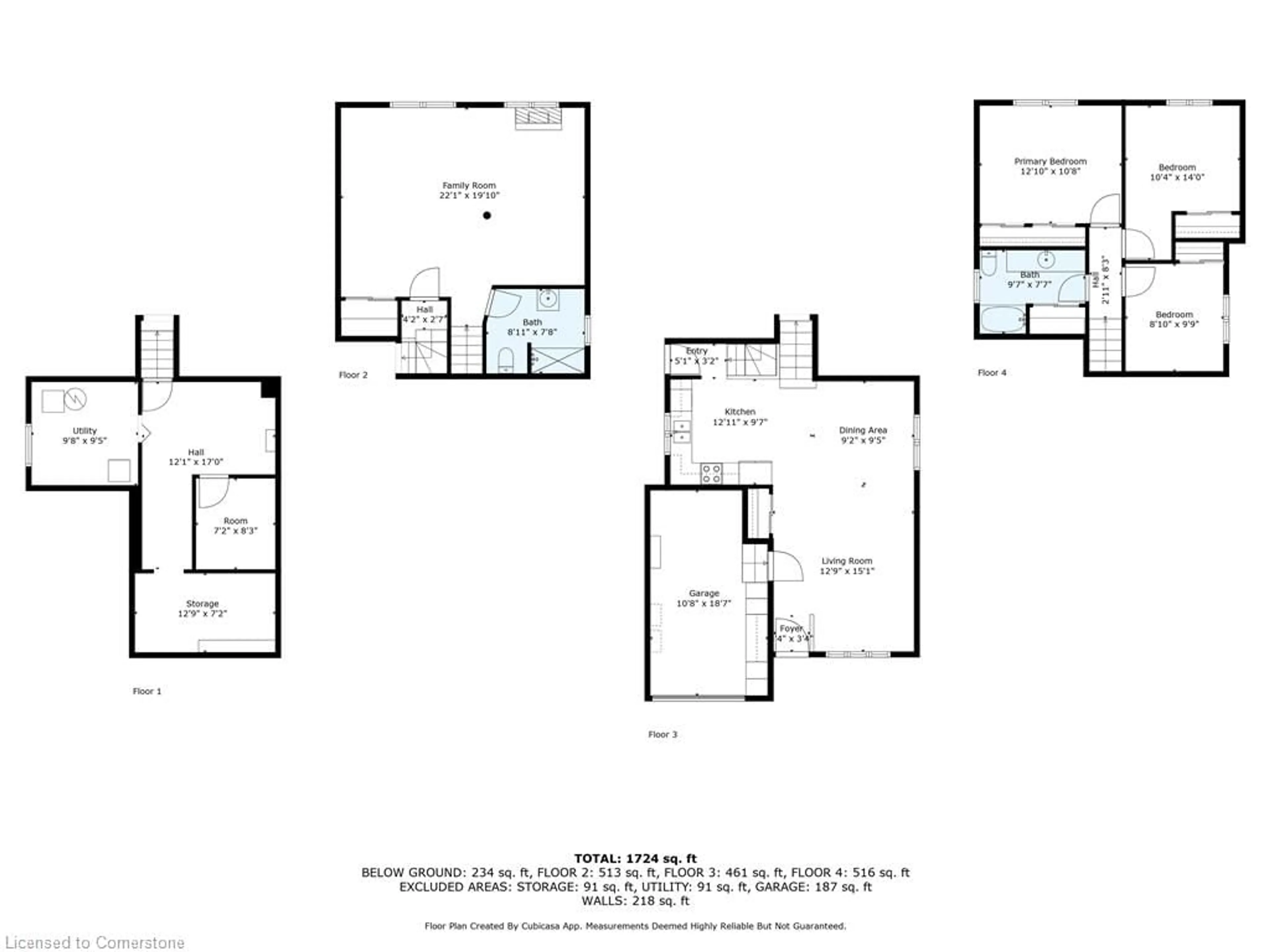 Floor plan for 54 Briarose Pl, Hamilton Ontario L9C 7V3