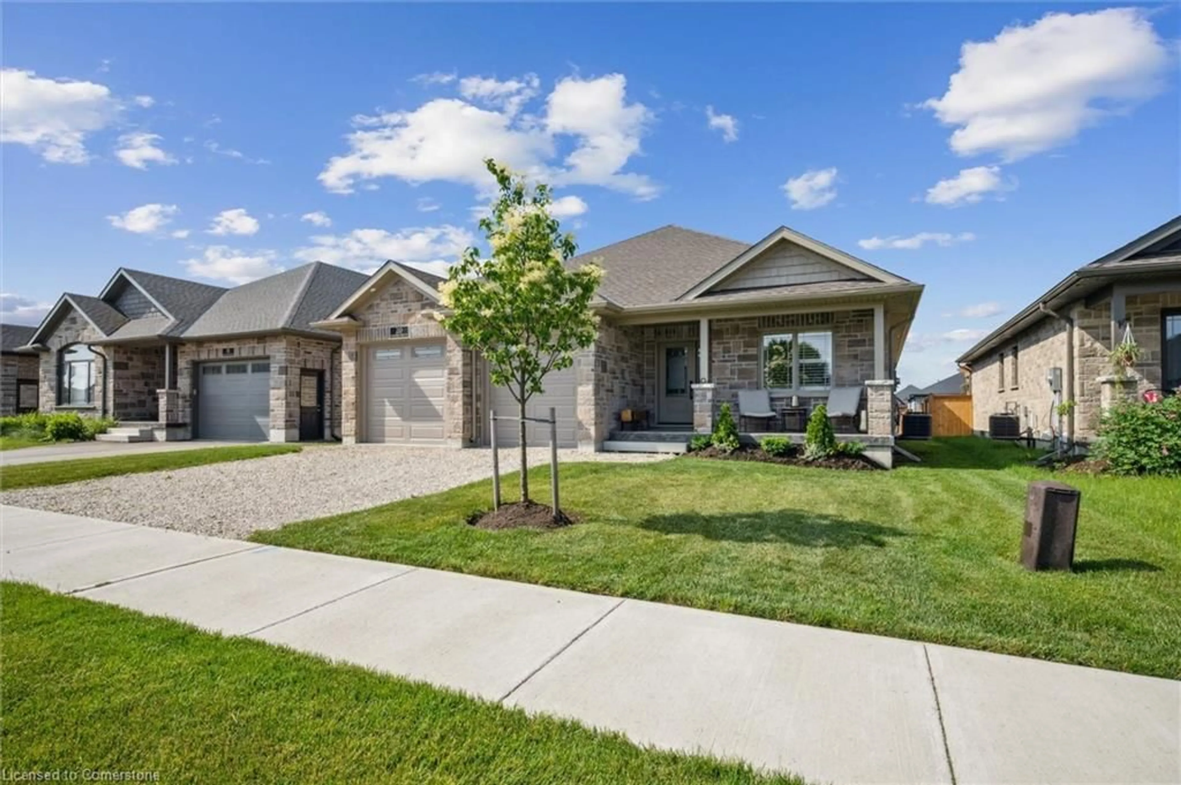 Home with brick exterior material, street for 20 Winchester Cres, Listowel Ontario N4W 0J8