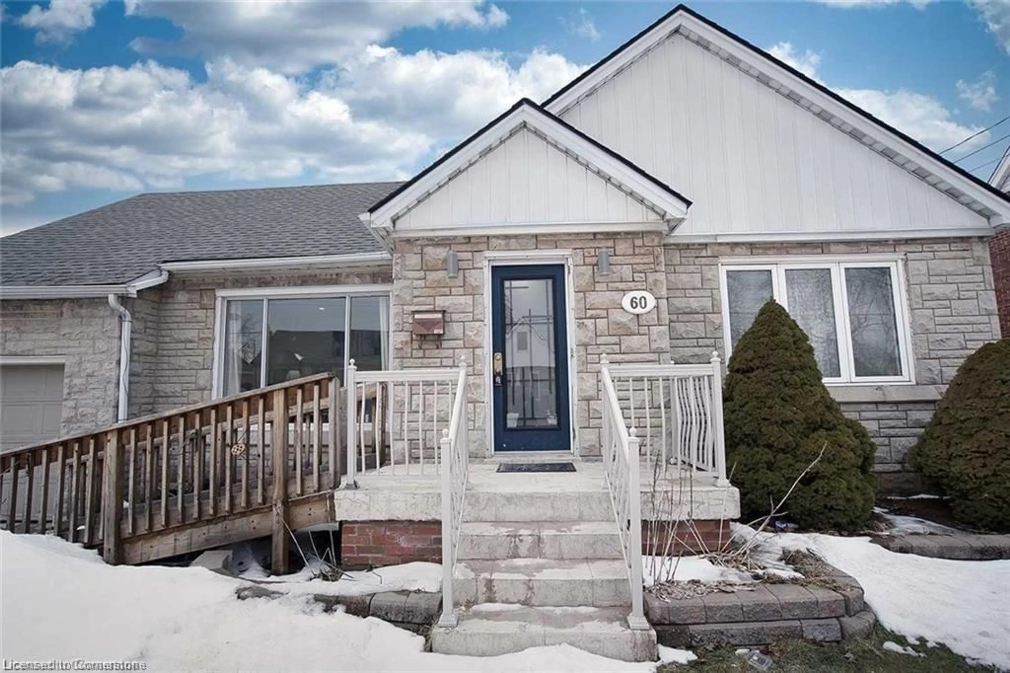 Home with brick exterior material, street for 60 West 1st St, Hamilton Ontario L9C 3C3