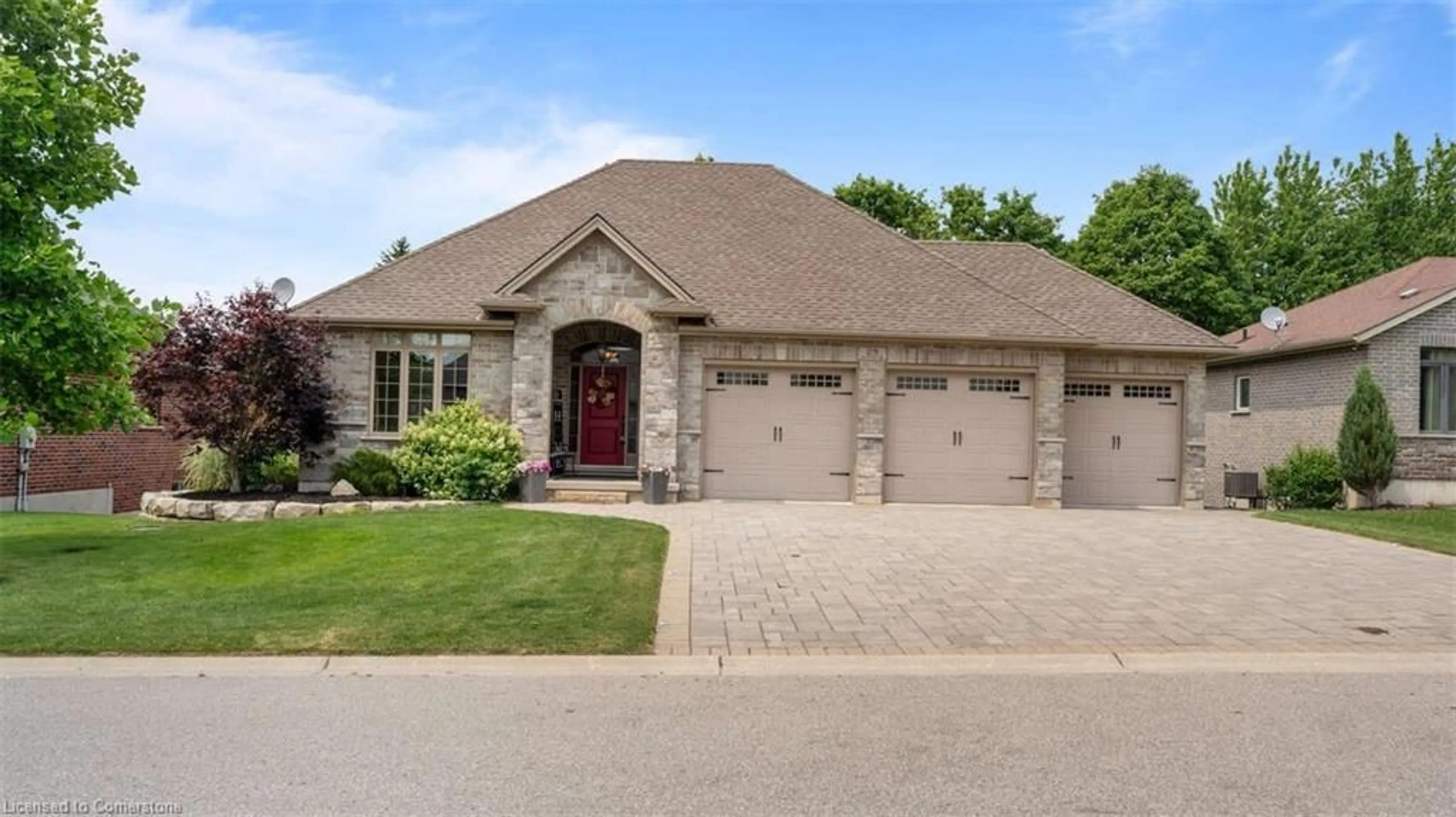 Home with brick exterior material, street for 28 Graydon Dr, Mount Elgin Ontario N0J 1N0