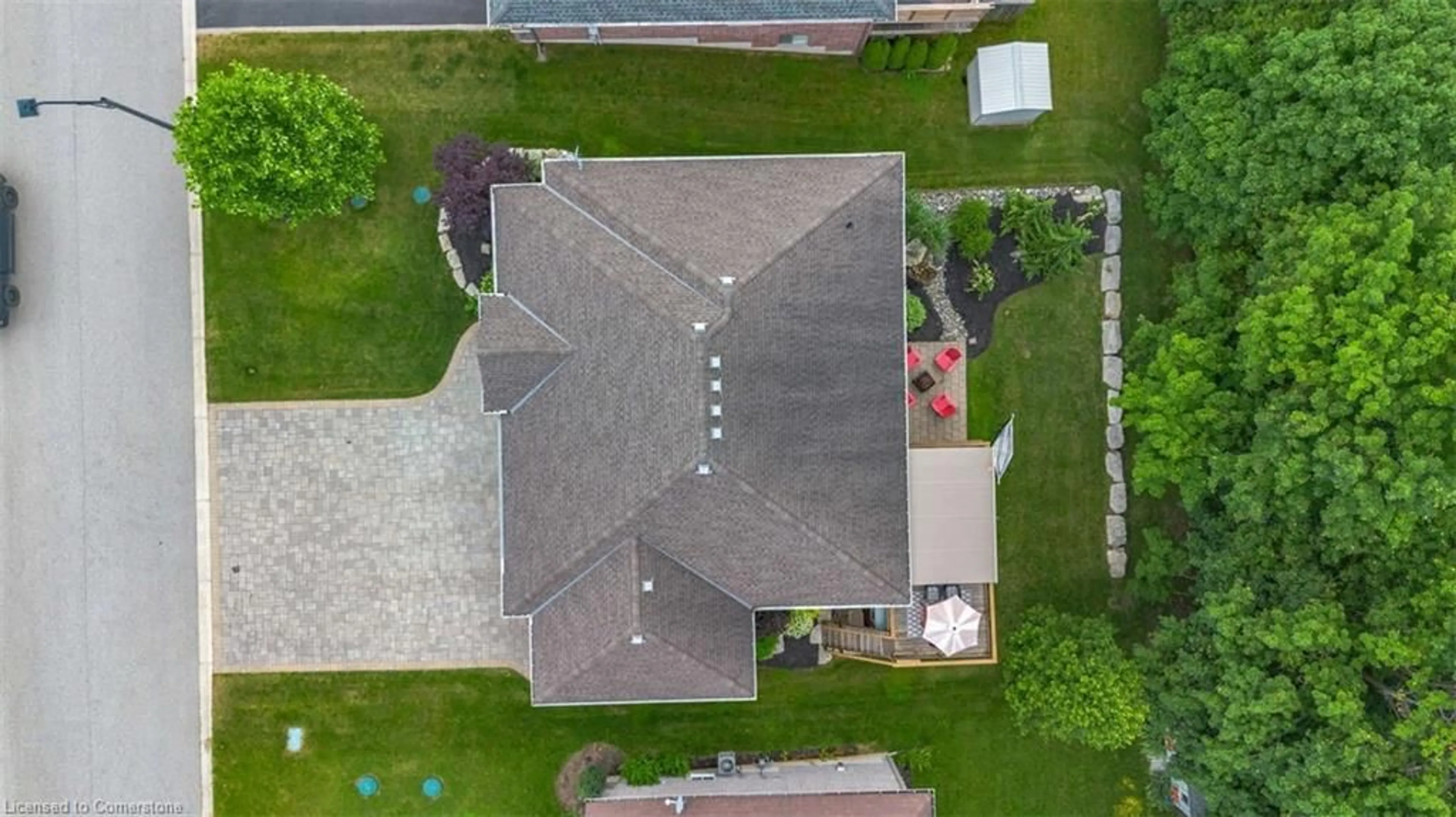 A pic from outside/outdoor area/front of a property/back of a property/a pic from drone, street for 28 Graydon Dr, Mount Elgin Ontario N0J 1N0