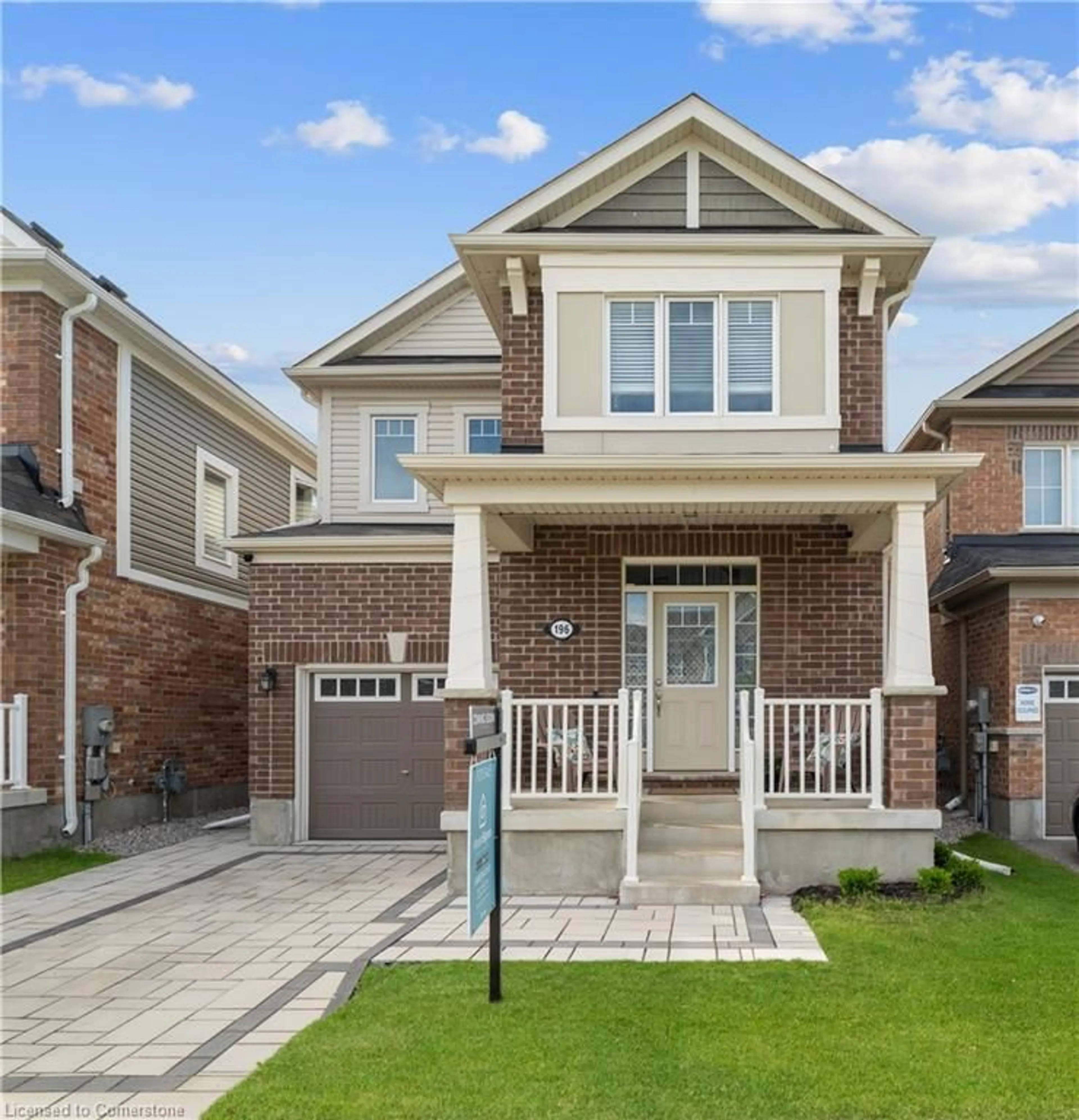 Home with brick exterior material, street for 196 Ridge Rd, Cambridge Ontario N3E 0C3