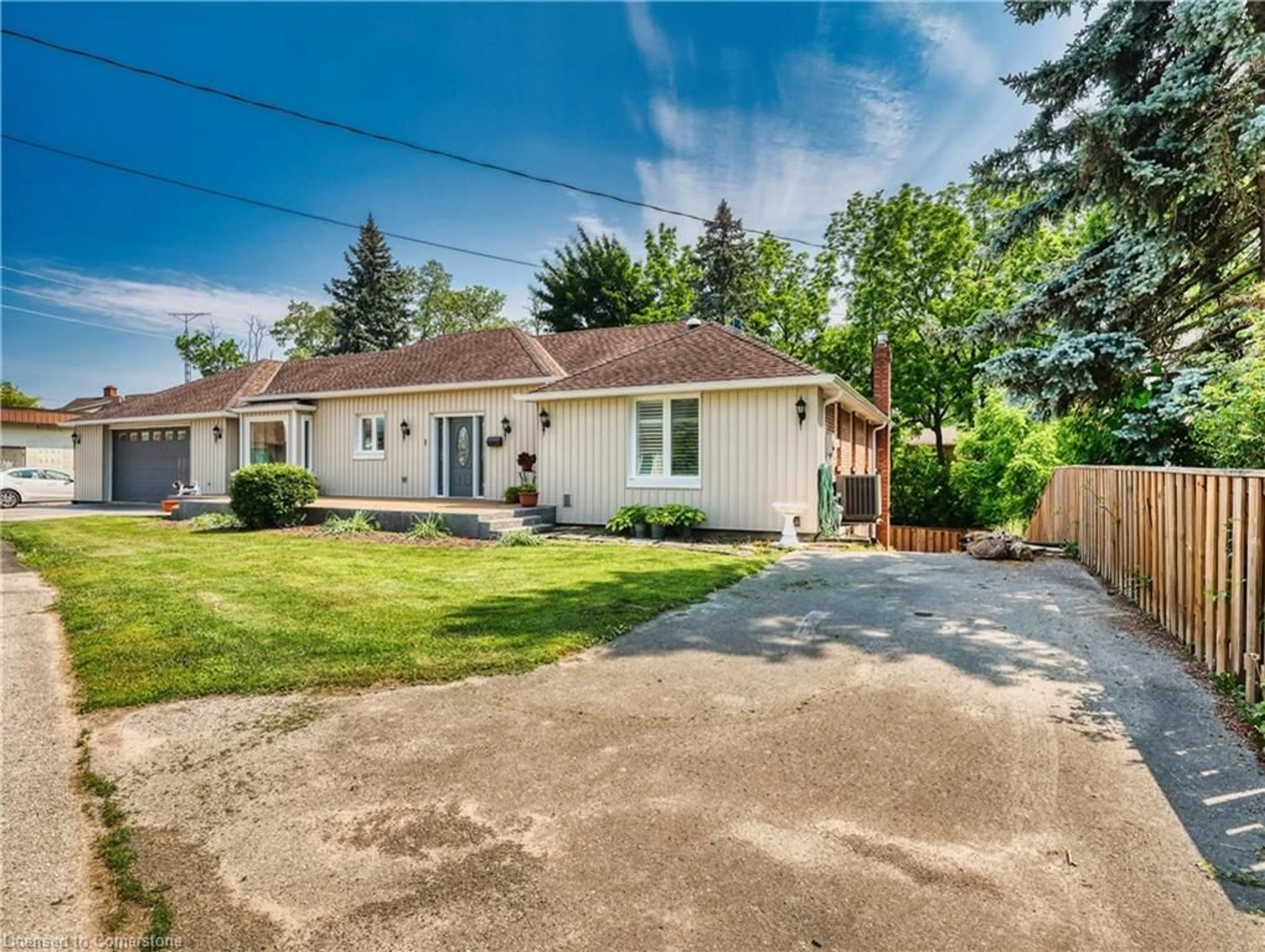A pic from outside/outdoor area/front of a property/back of a property/a pic from drone, street for 1 Sparkes St, St. Catharines Ontario L2N 4E1