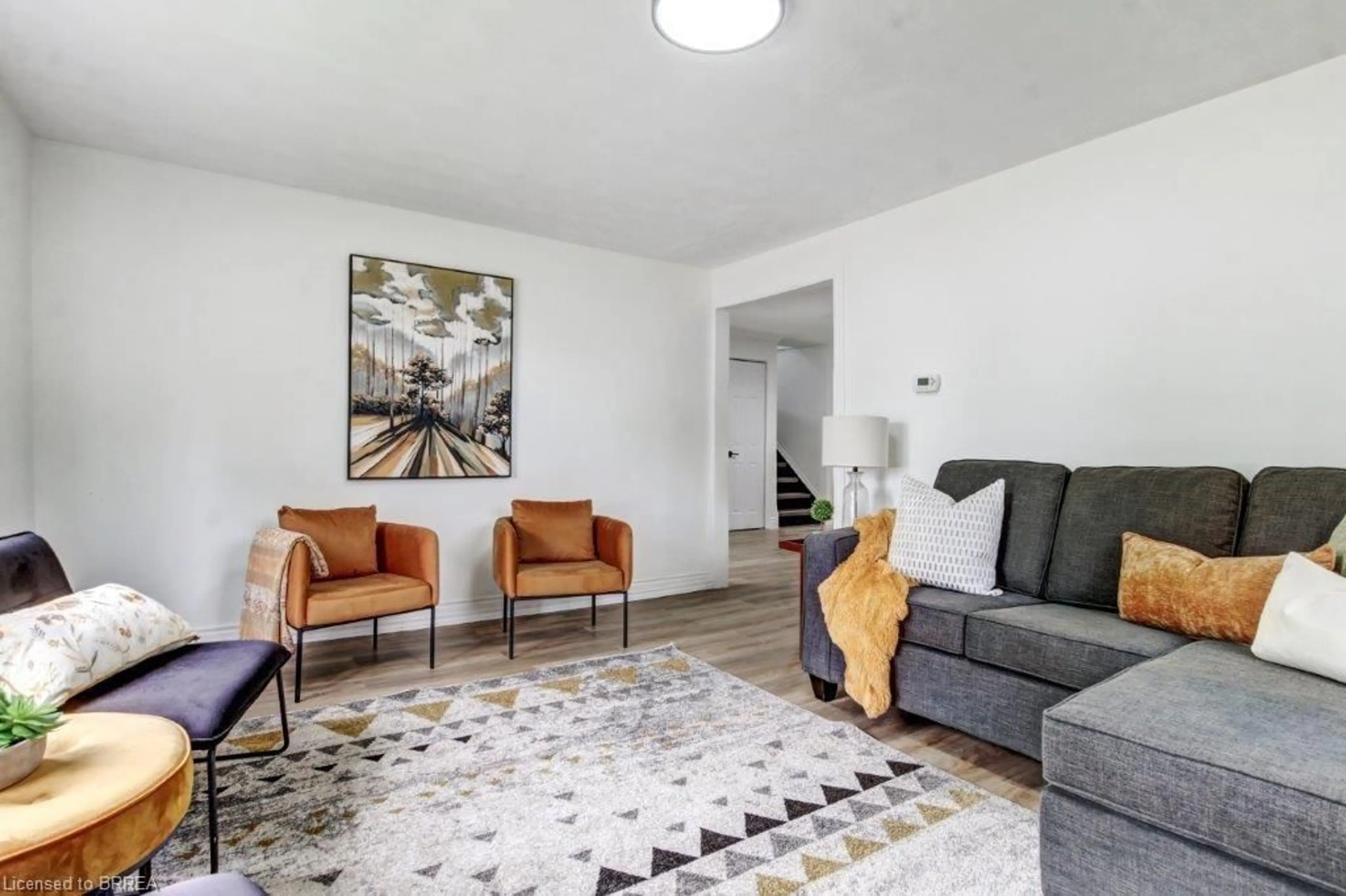 Living room with furniture, unknown for 8 Rolph St, Brownsville Ontario N0L 1C0