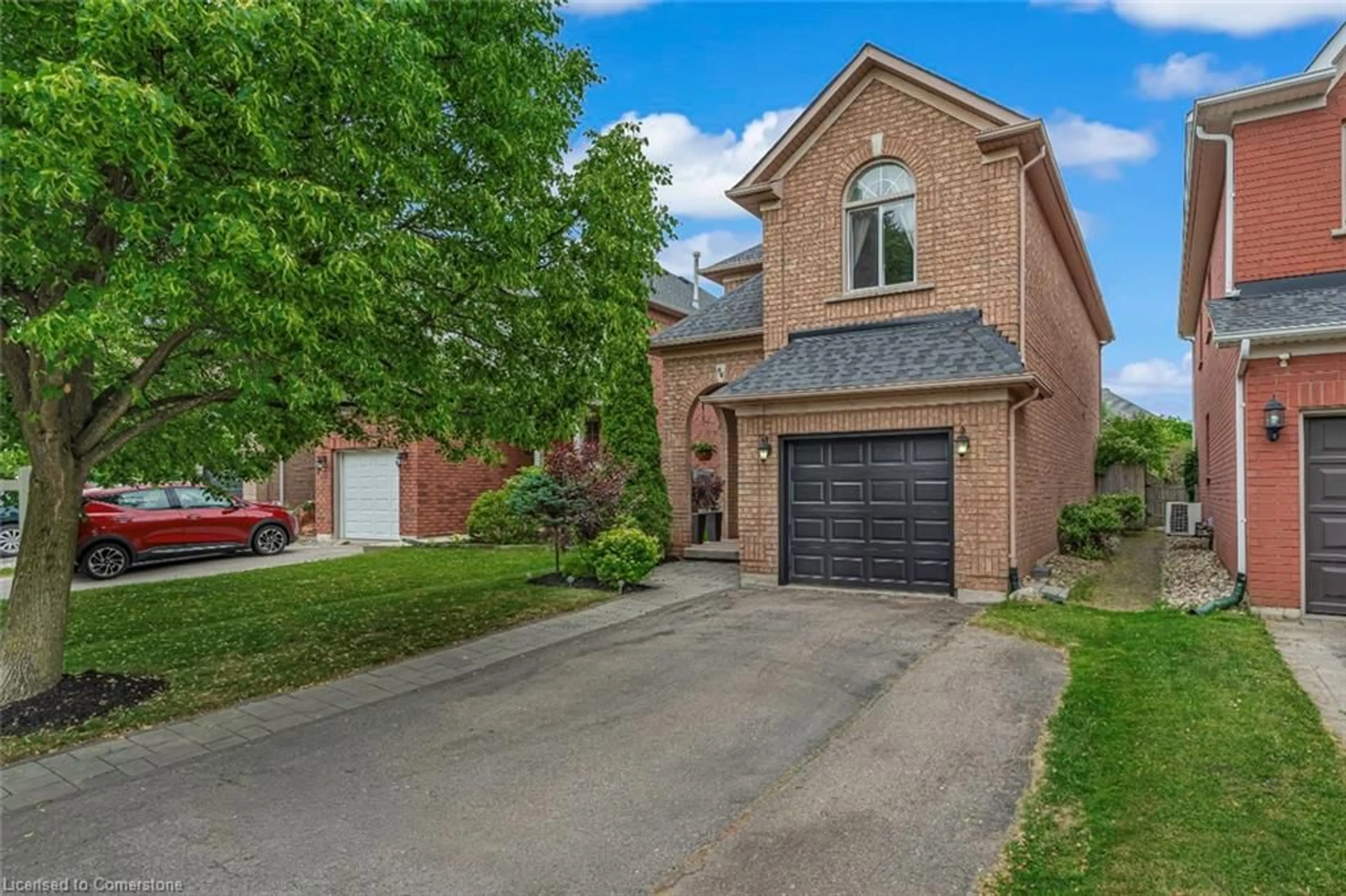 Home with brick exterior material, street for 84 Rockhaven Lane, Waterdown Ontario L0R 2H6