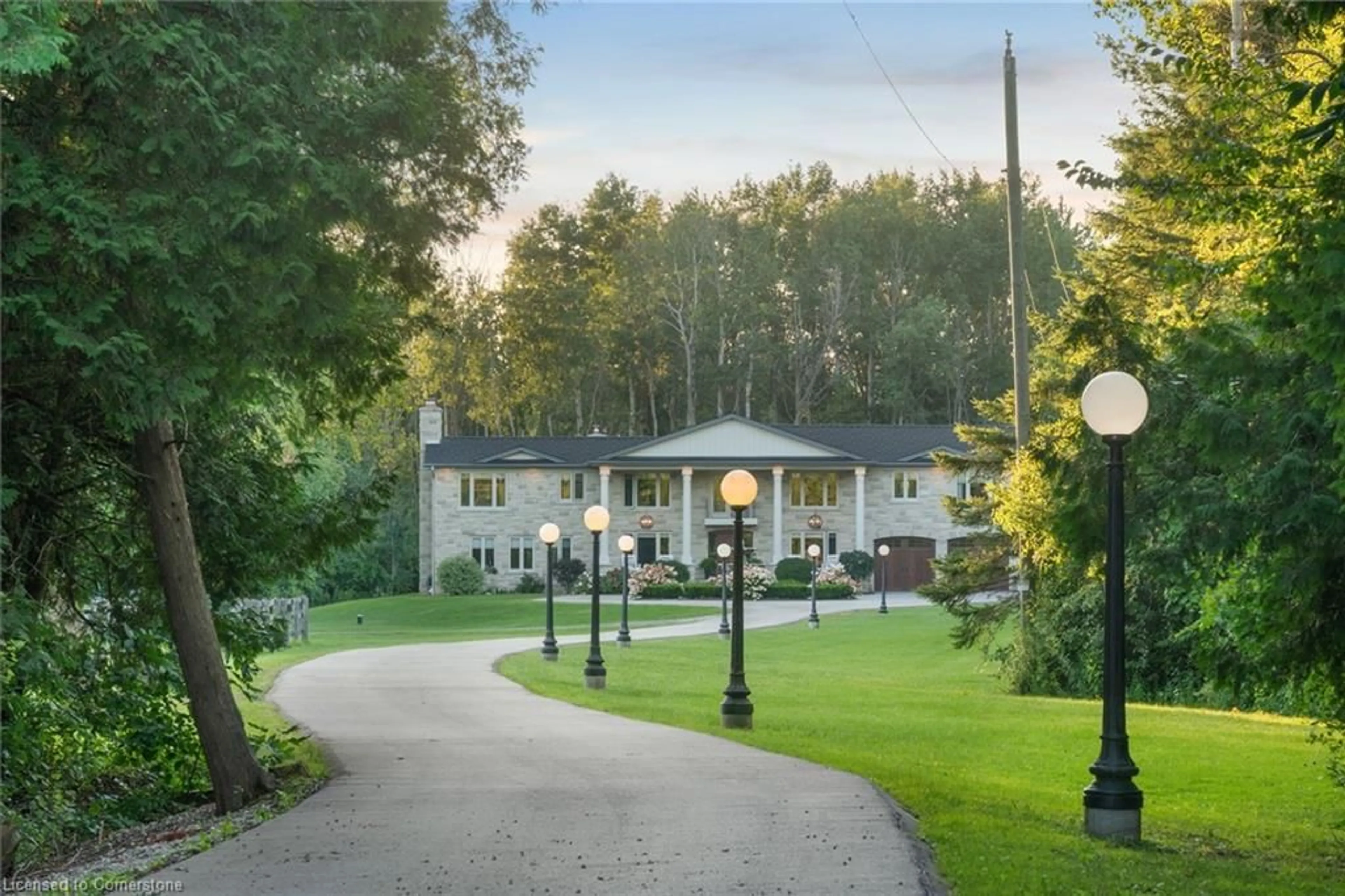 A pic from outside/outdoor area/front of a property/back of a property/a pic from drone, unknown for 7104 Sideroad 14, Ariss Ontario N0B 1B0