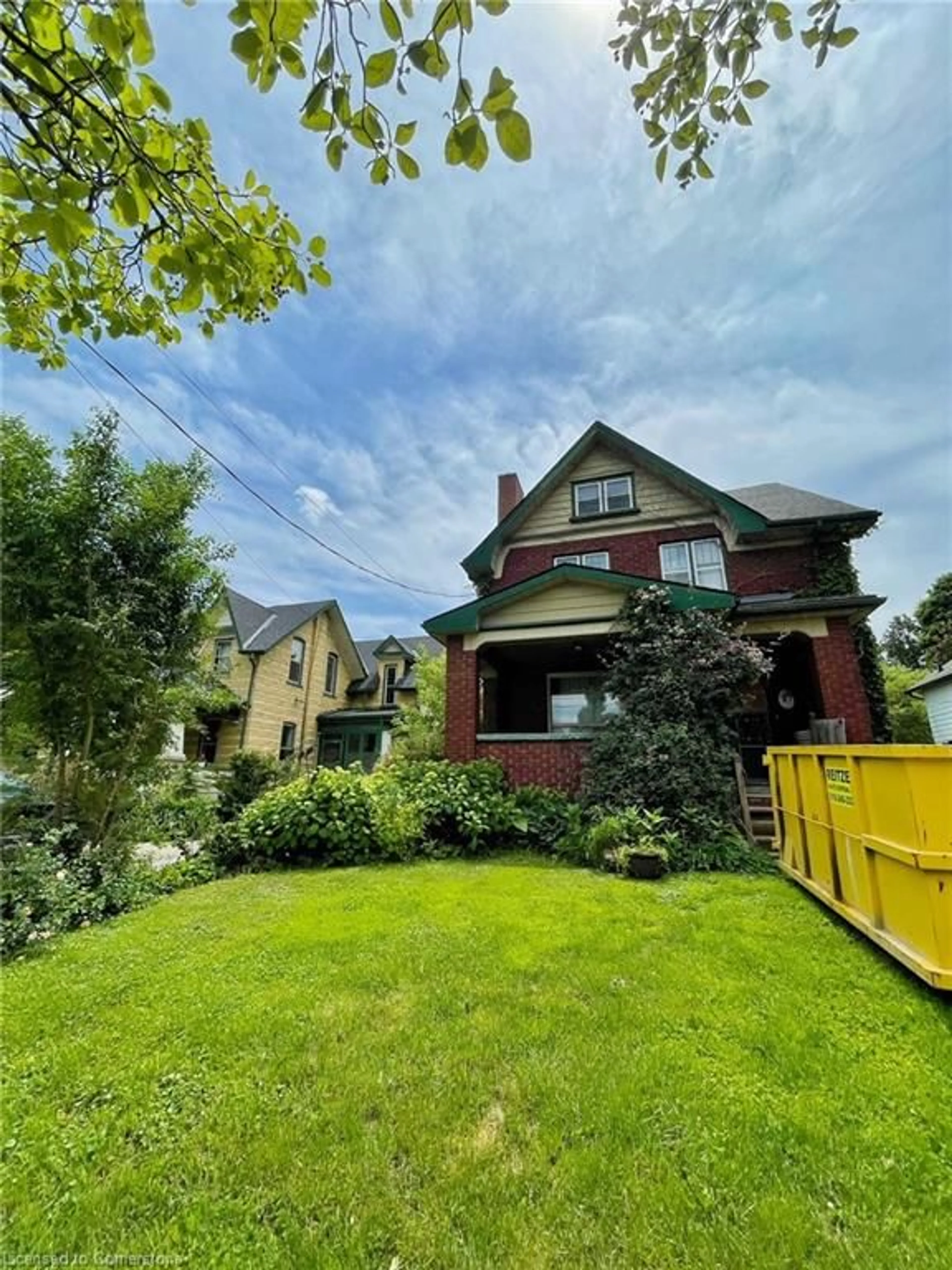 A pic from outside/outdoor area/front of a property/back of a property/a pic from drone, street for 27 Bingeman St, Kitchener Ontario N2H 2R7