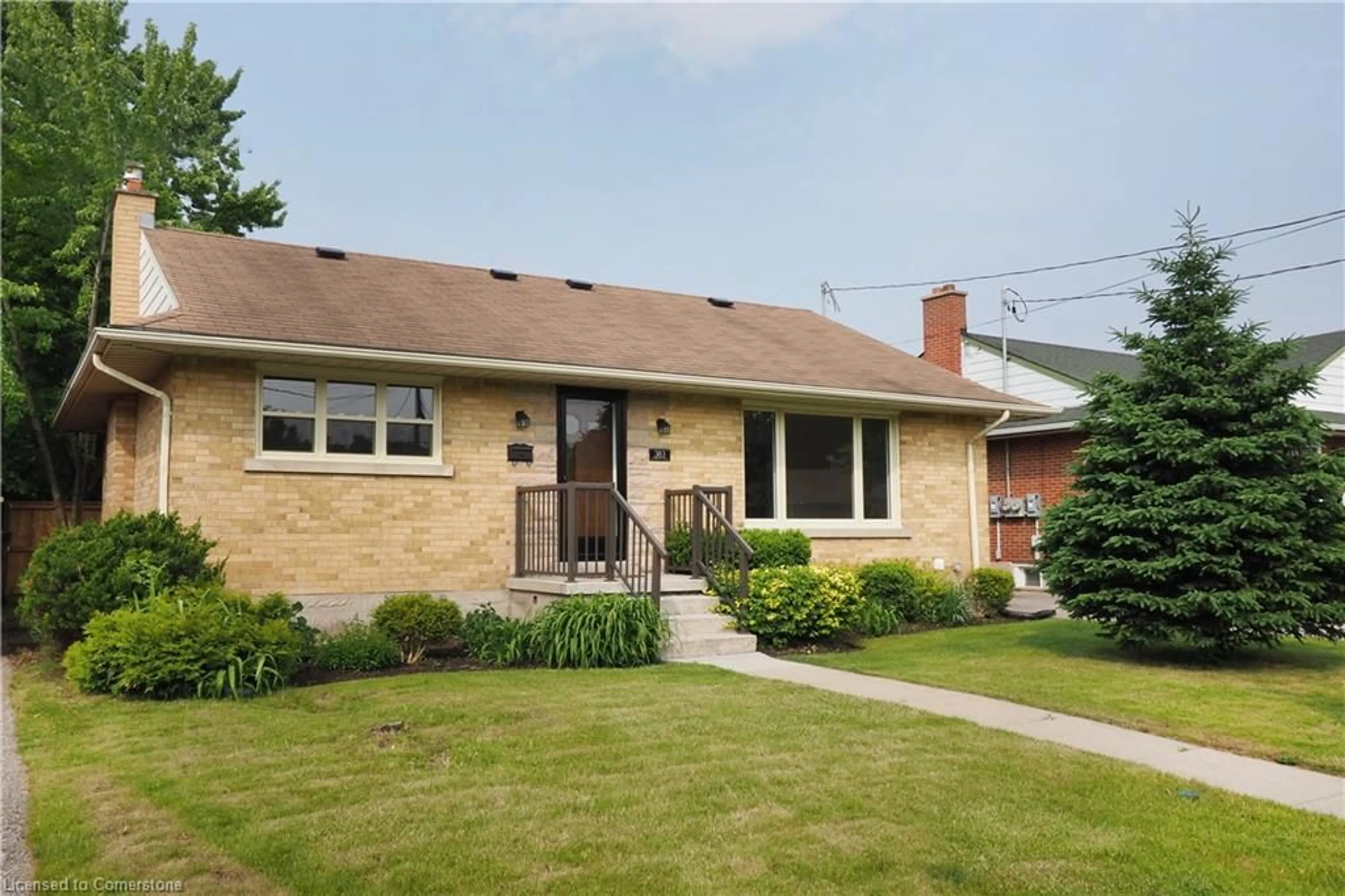 Home with brick exterior material, street for 383 Dumfries Ave, Kitchener Ontario N2H 2E9