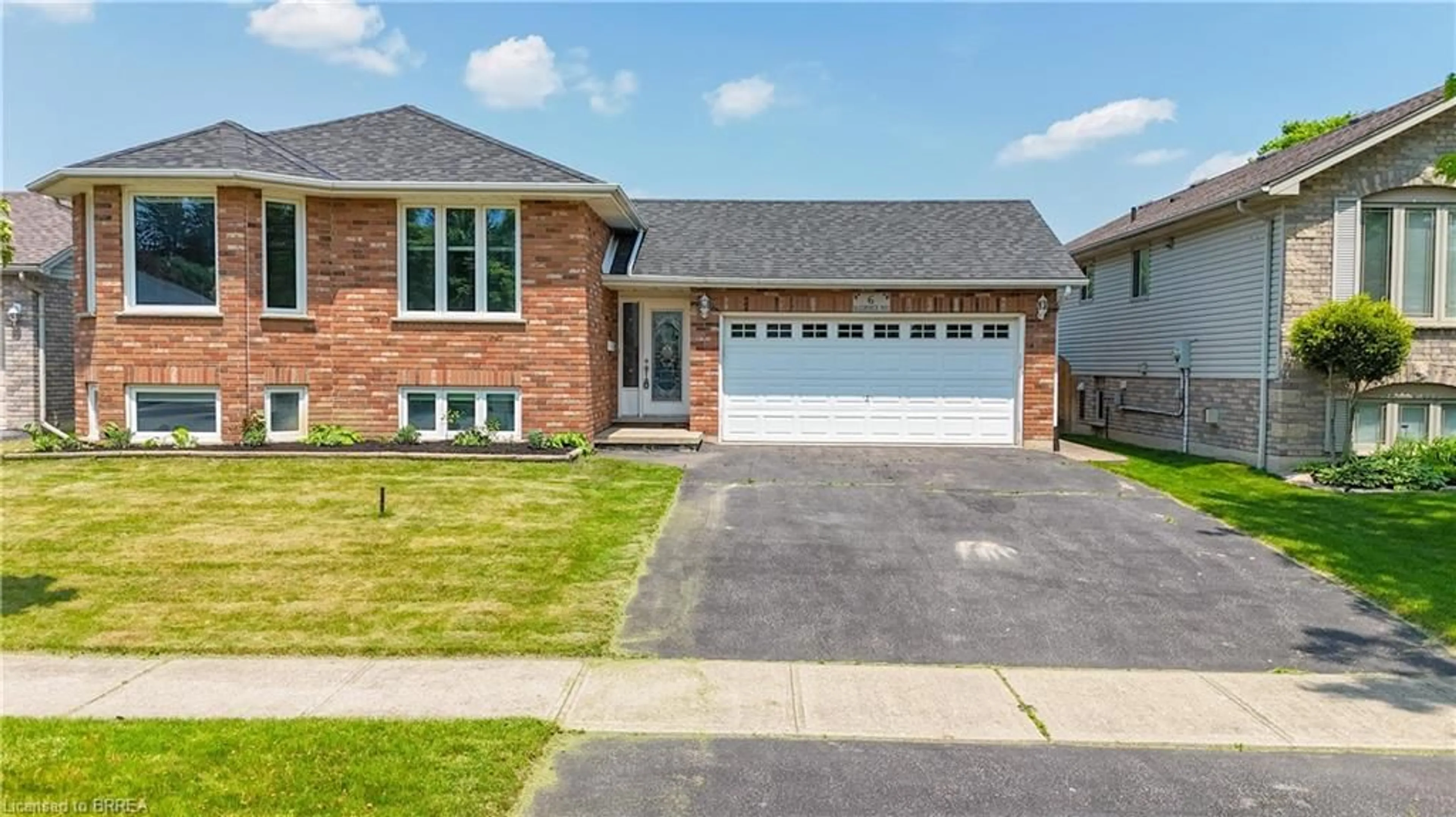 Home with brick exterior material, street for 6 Mccormick Way, Brantford Ontario N3V 1E6