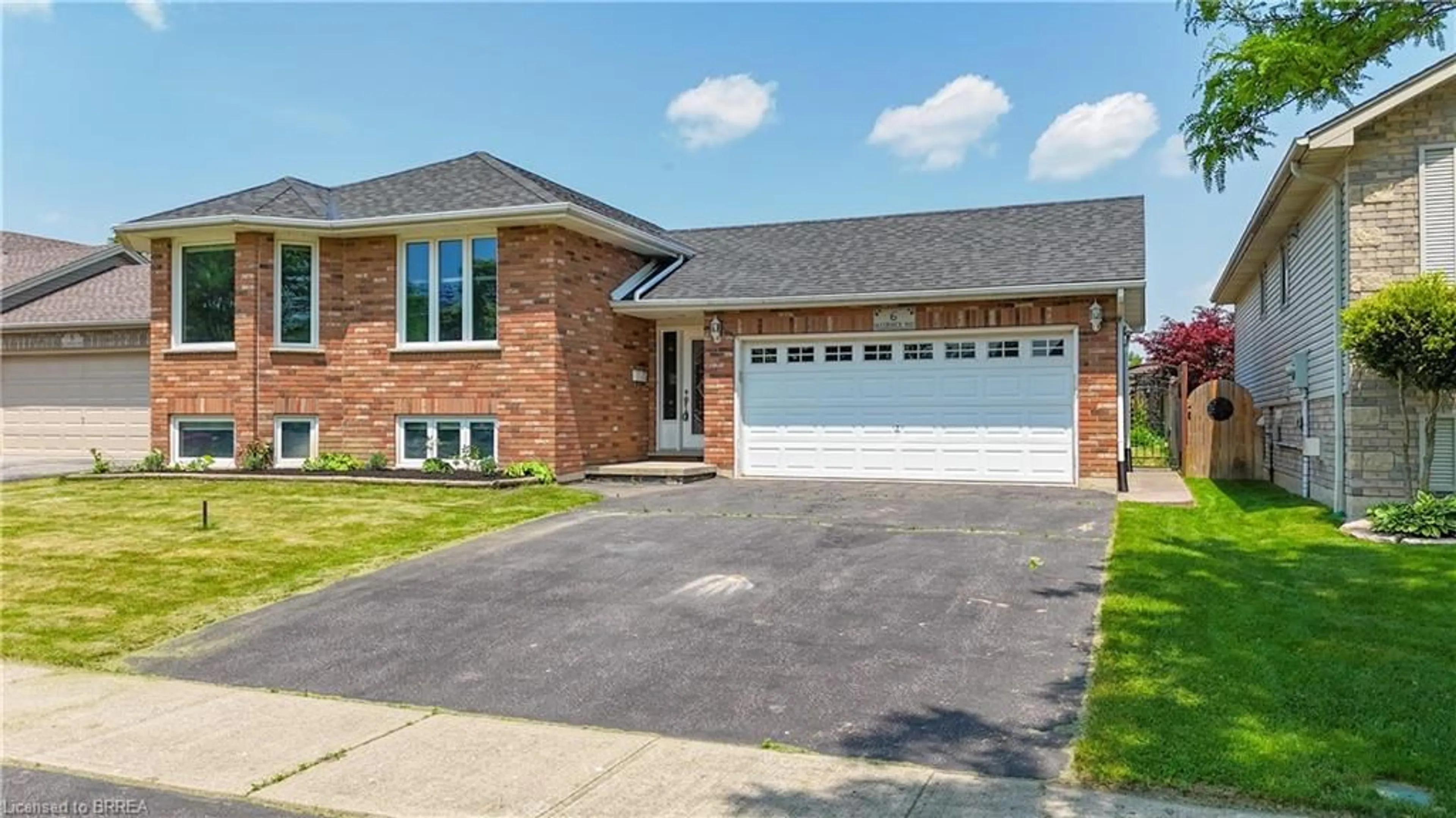 Home with brick exterior material, street for 6 Mccormick Way, Brantford Ontario N3V 1E6