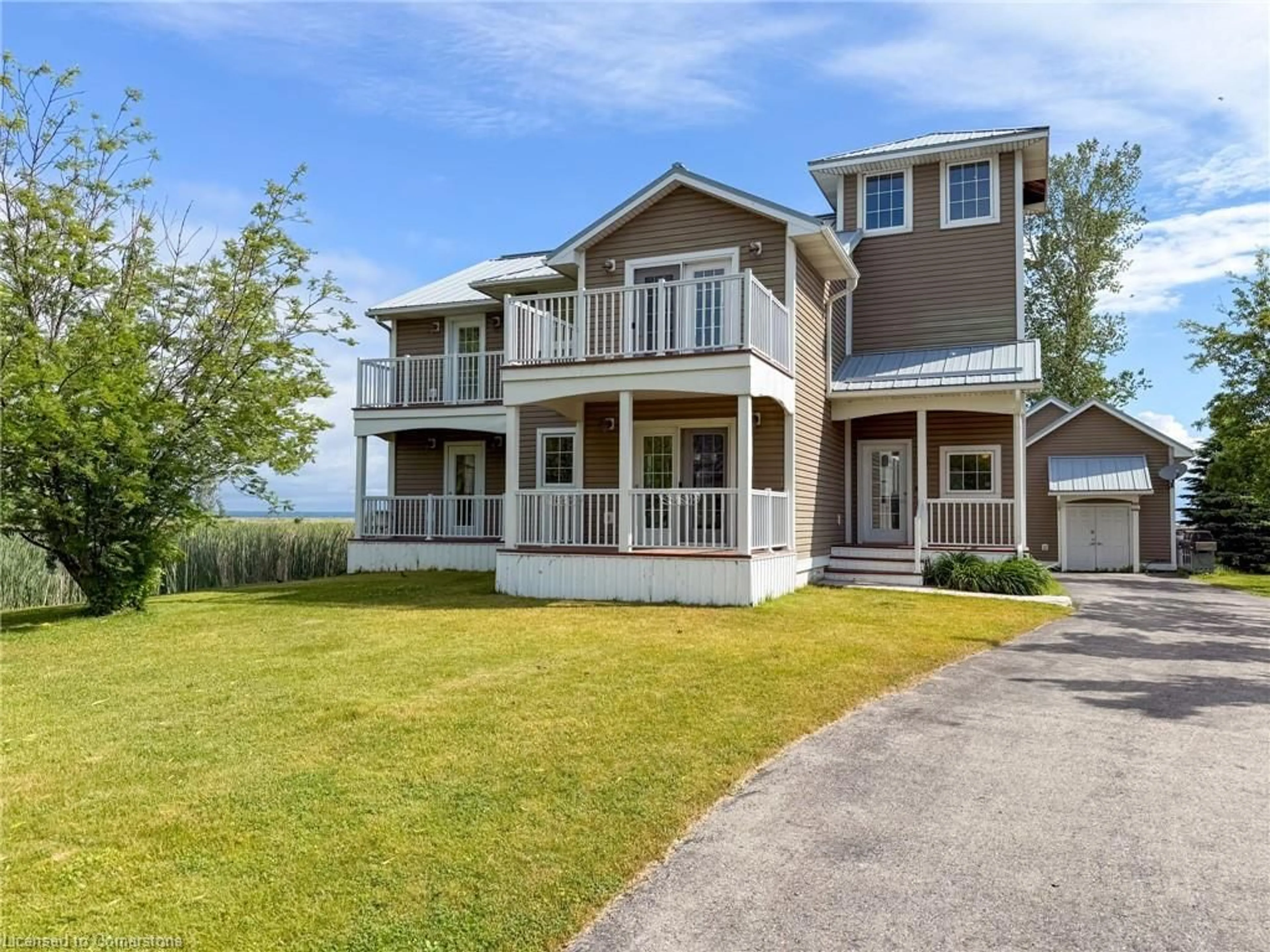 Home with vinyl exterior material, unknown for 63 Old Cut Blvd, Long Point Ontario N0E 1M0