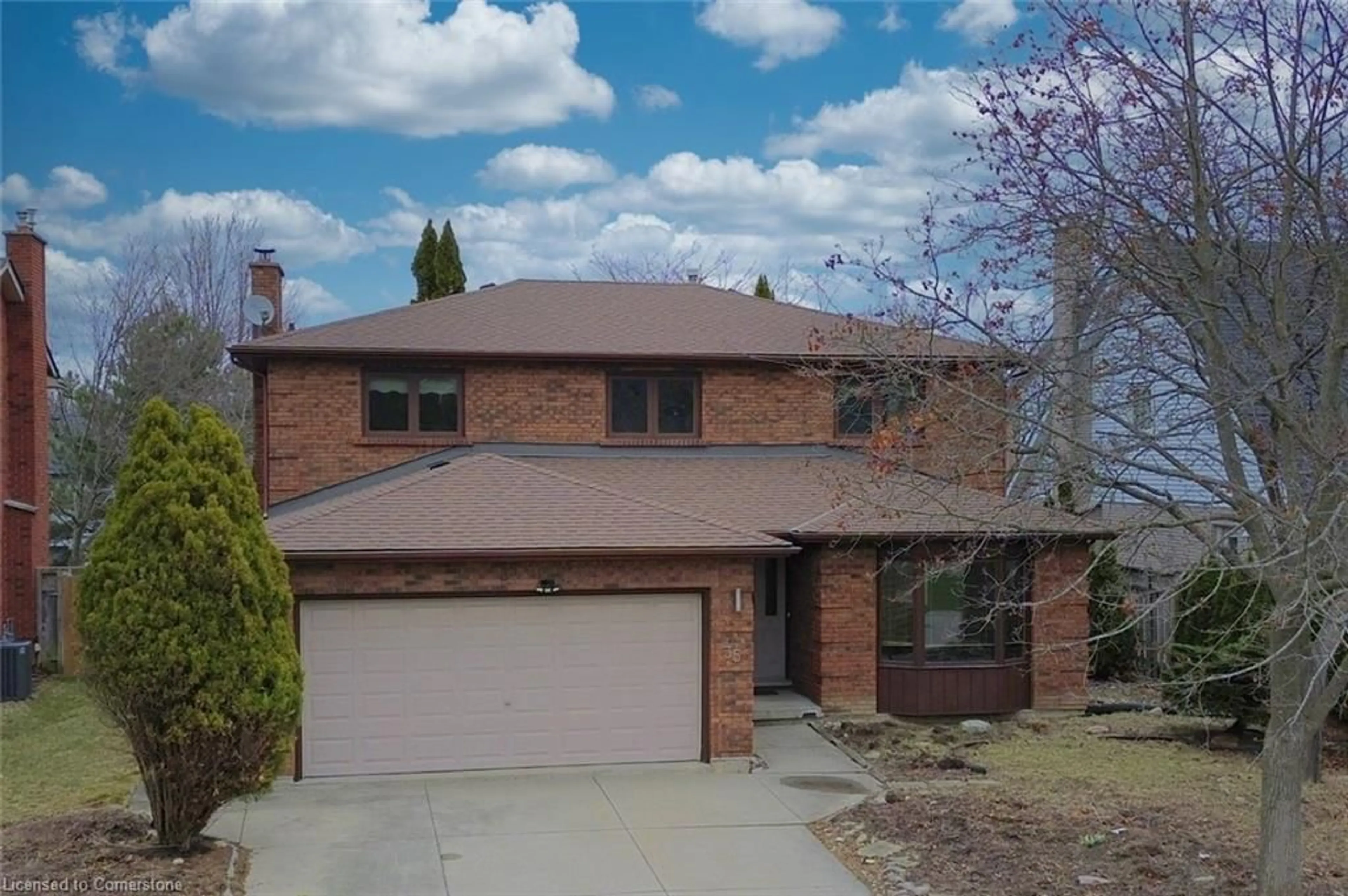 Home with brick exterior material, street for 35 Daffodil Cres, Hamilton Ontario L9K 1C7