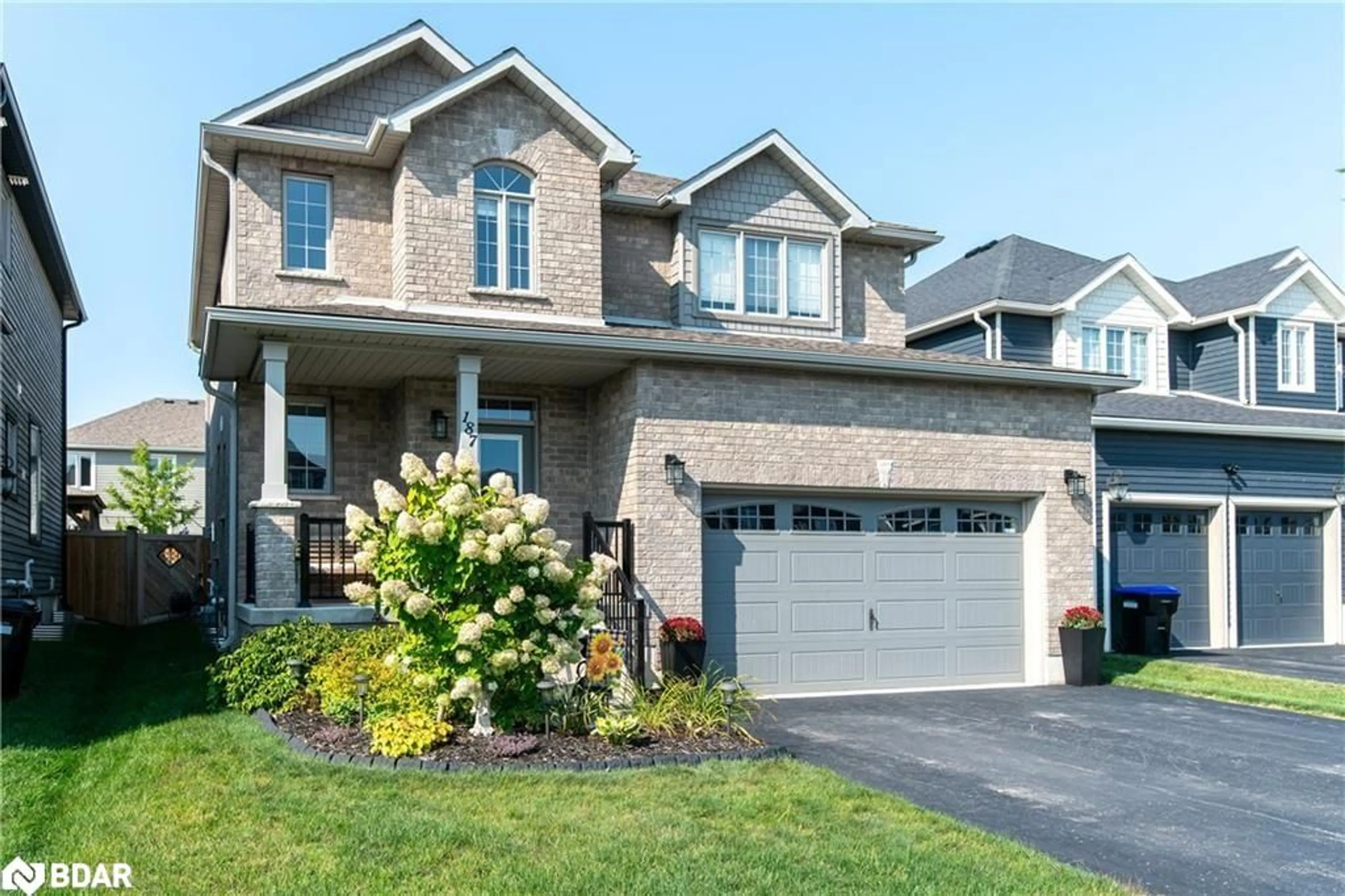 Home with brick exterior material, street for 187 Findlay Dr, Collingwood Ontario L9Y 0Z2