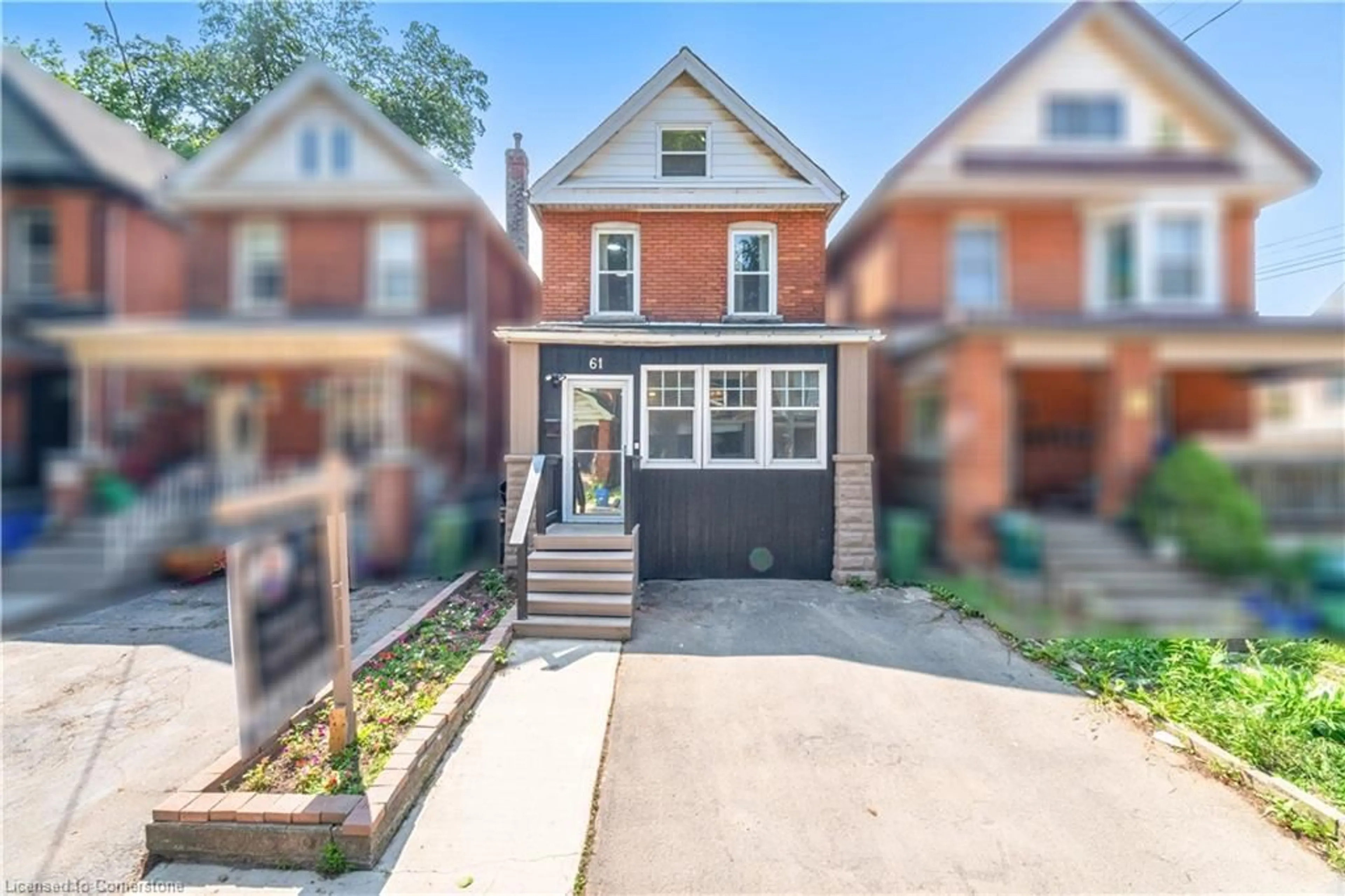 Home with brick exterior material, street for 61 Stirton St, Hamilton Ontario L8L 6E7