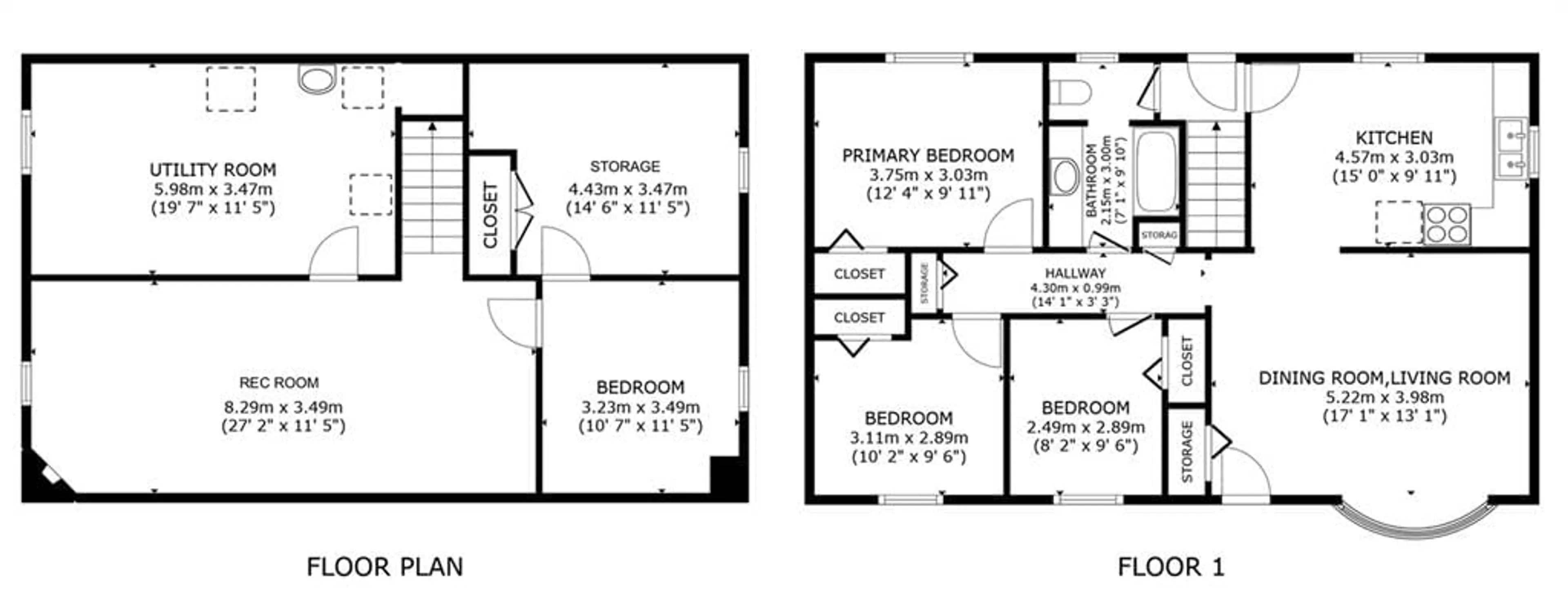 Floor plan for 2 Roselyn Crt, Lindsay Ontario K9V 4T5
