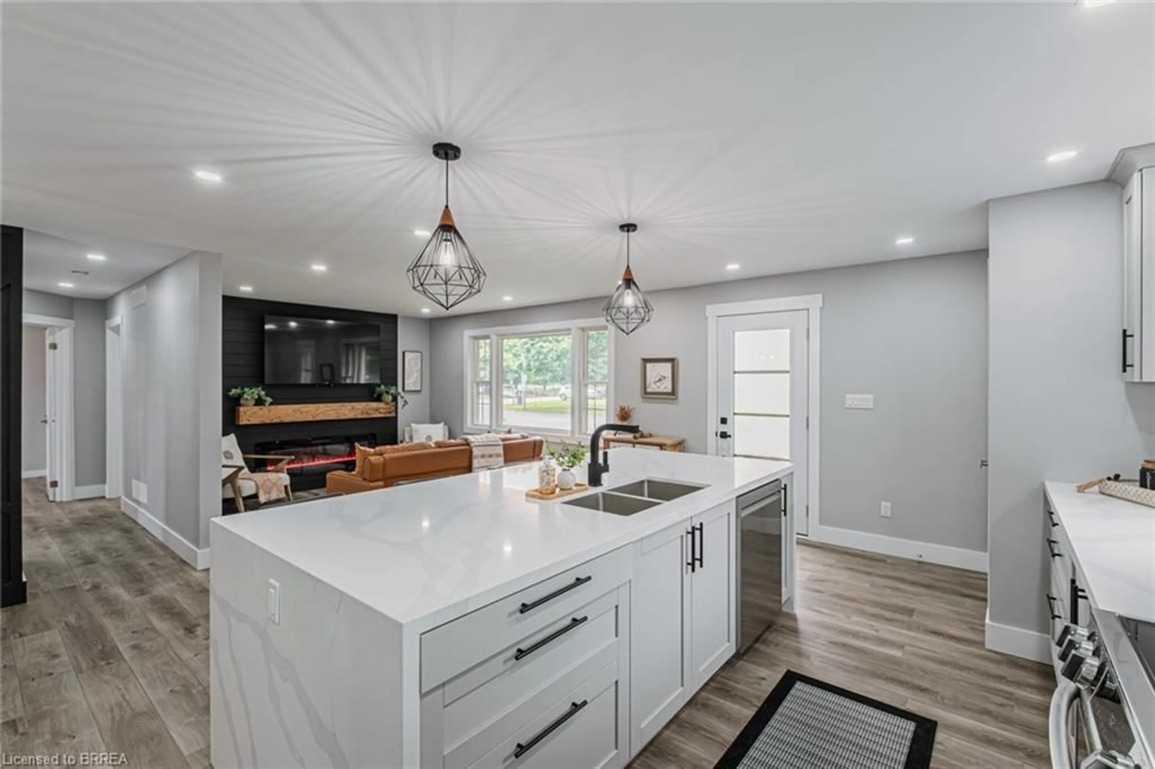 Open concept kitchen, unknown for 61 Clench Ave, Brantford Ontario N3T 1B7