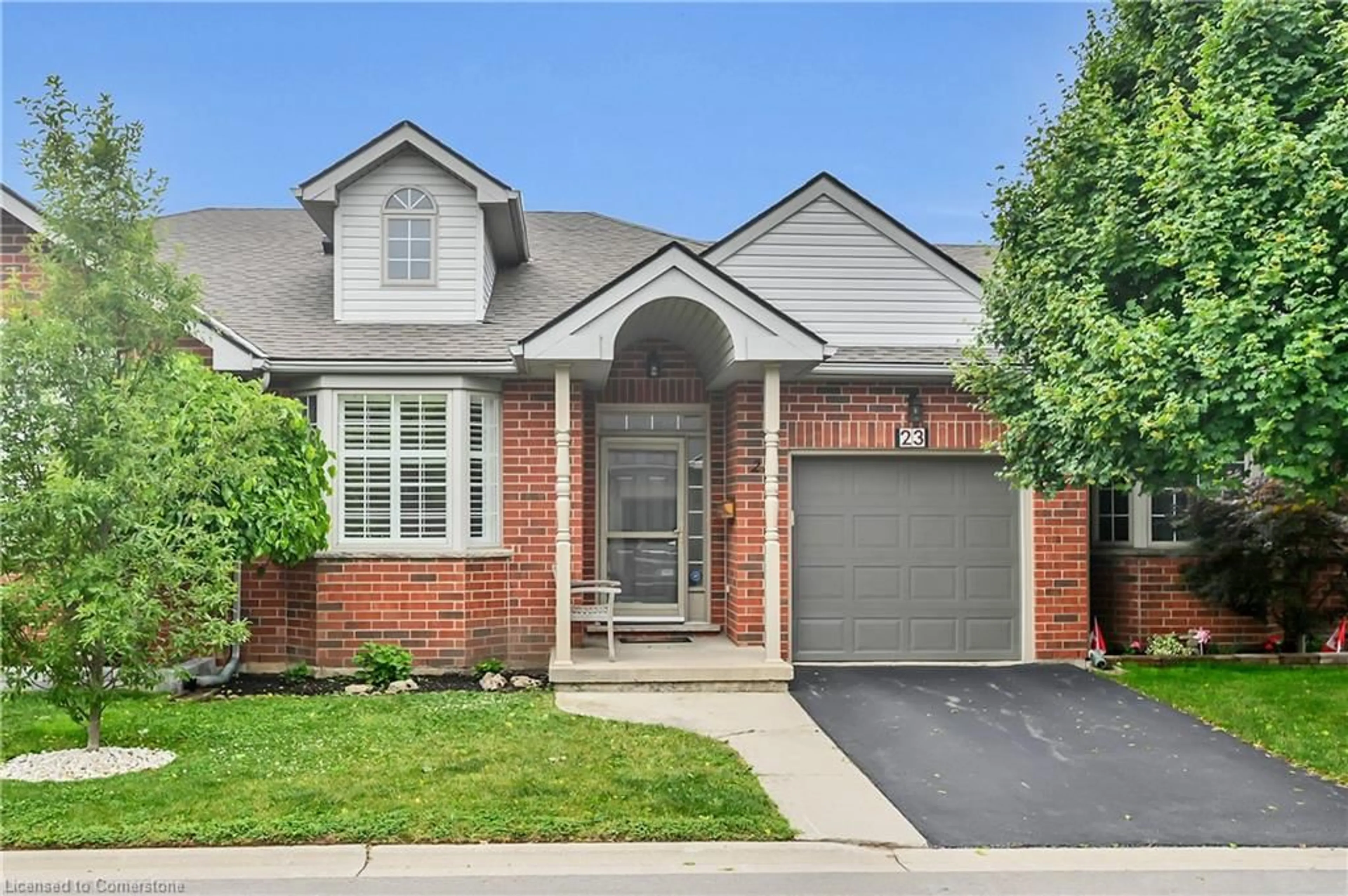 Home with brick exterior material, street for 23 Northernbreeze St, Mount Hope Ontario L0R 1W0