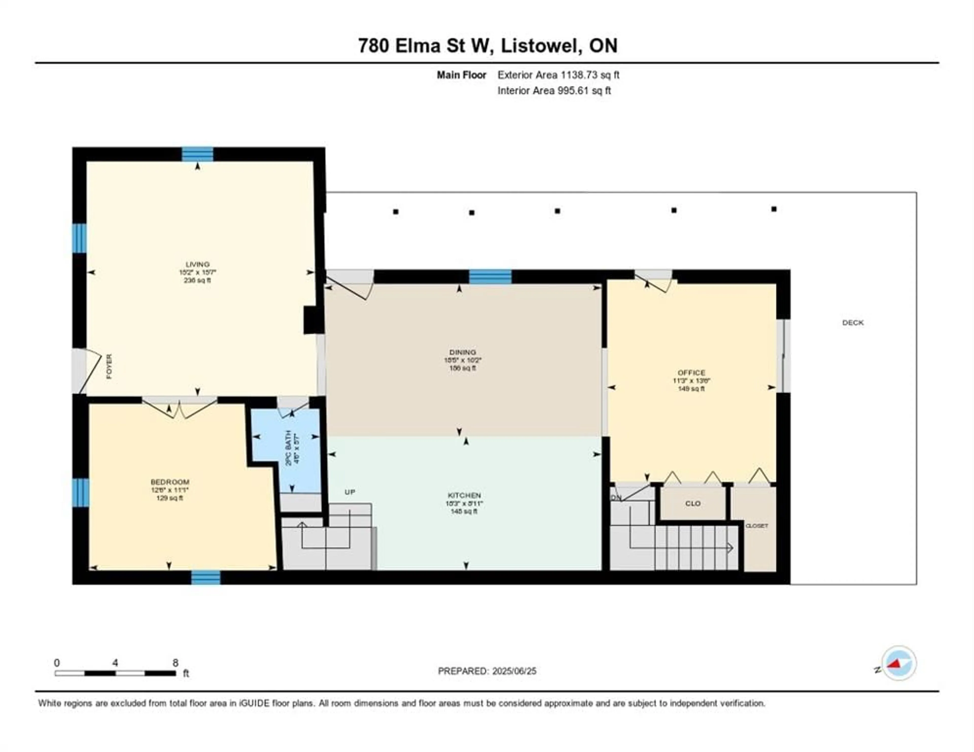 Floor plan for 780 Elma St, Listowel Ontario N4W 1W8