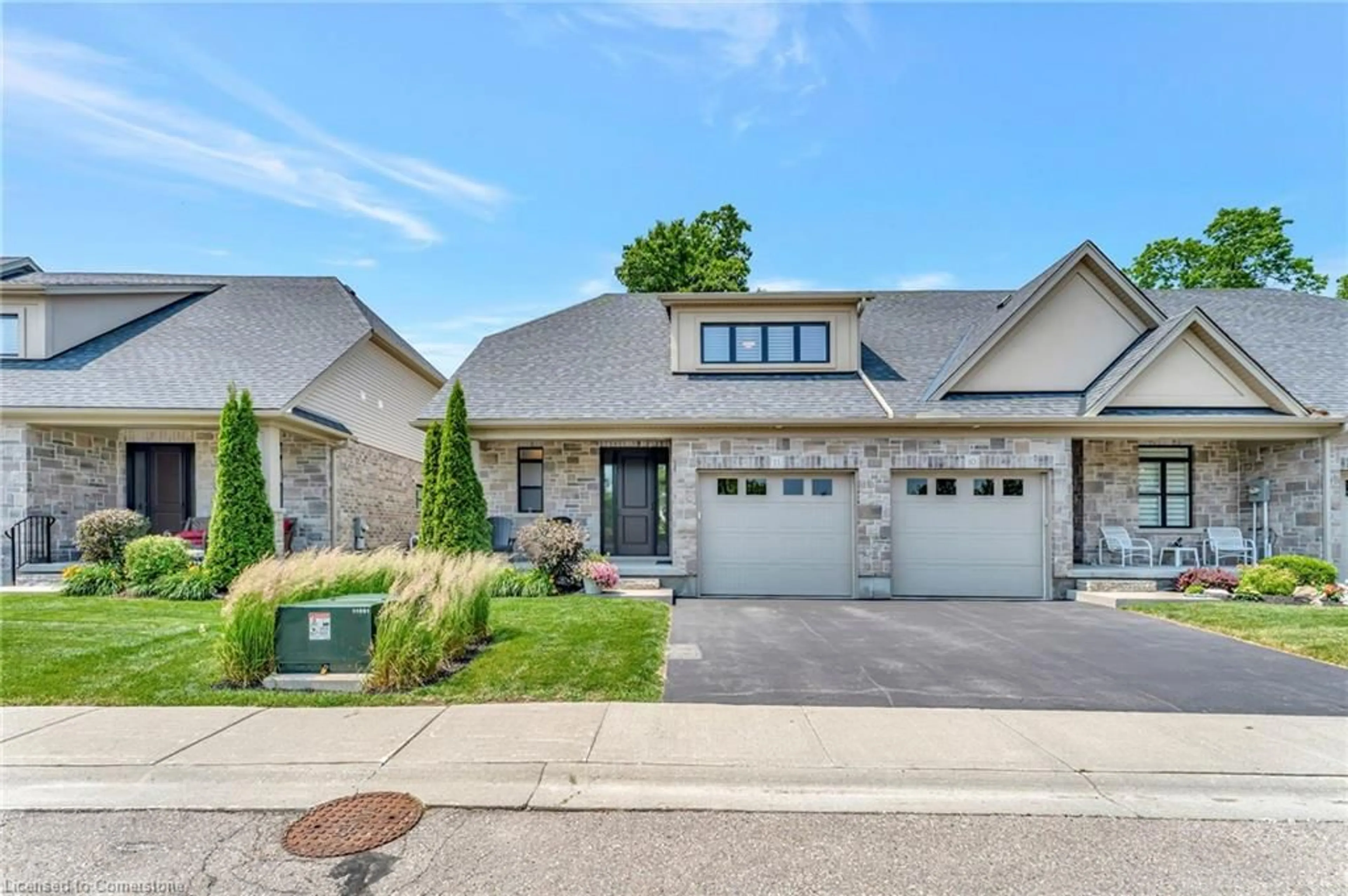 Home with brick exterior material, street for 1126 Swan St #11, Ayr Ontario N0B 1E0