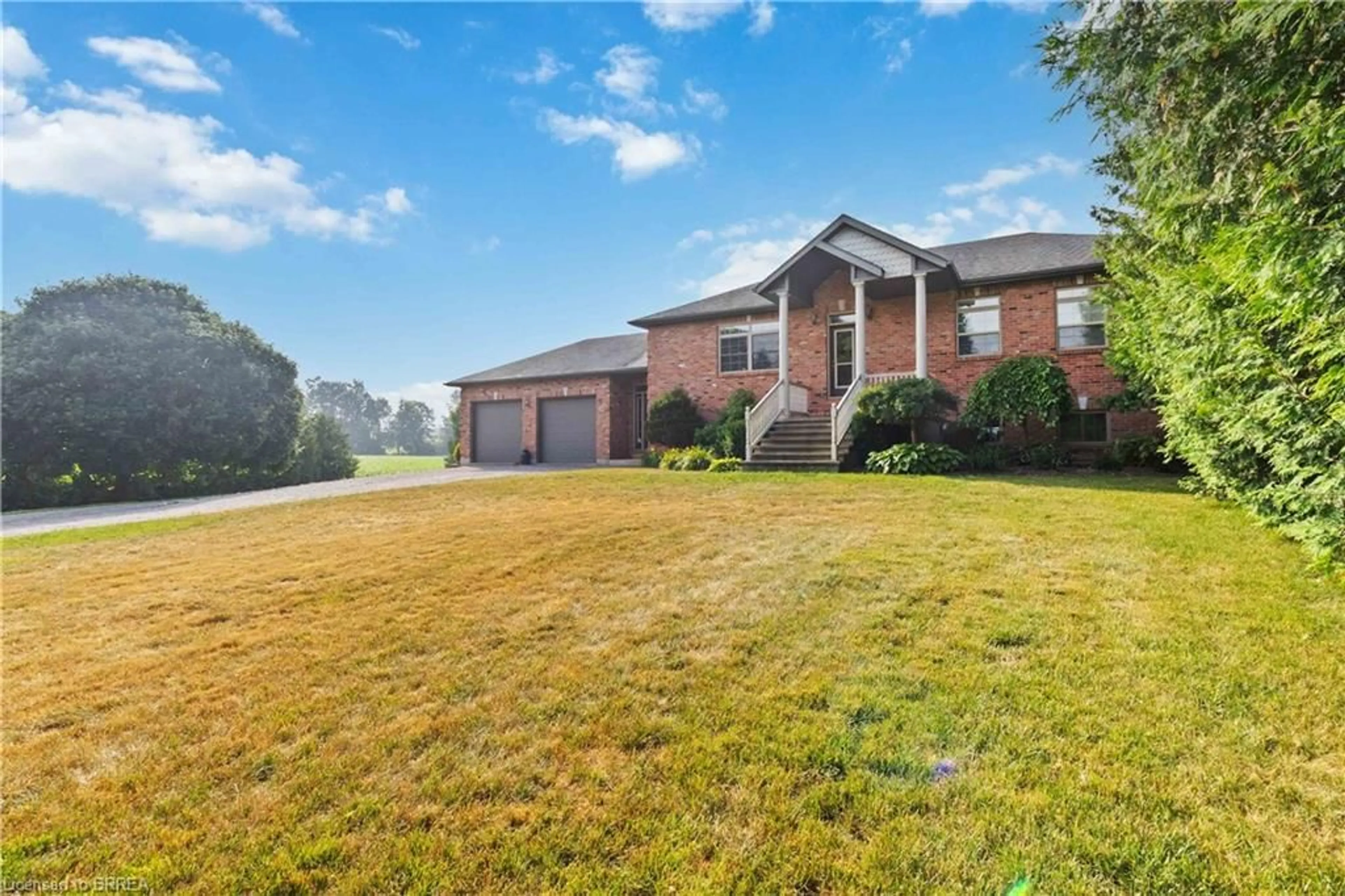 A pic from outside/outdoor area/front of a property/back of a property/a pic from drone, water/lake/river/ocean view for 1640 10th Concession Rd, Langton Ontario N0E 1G0