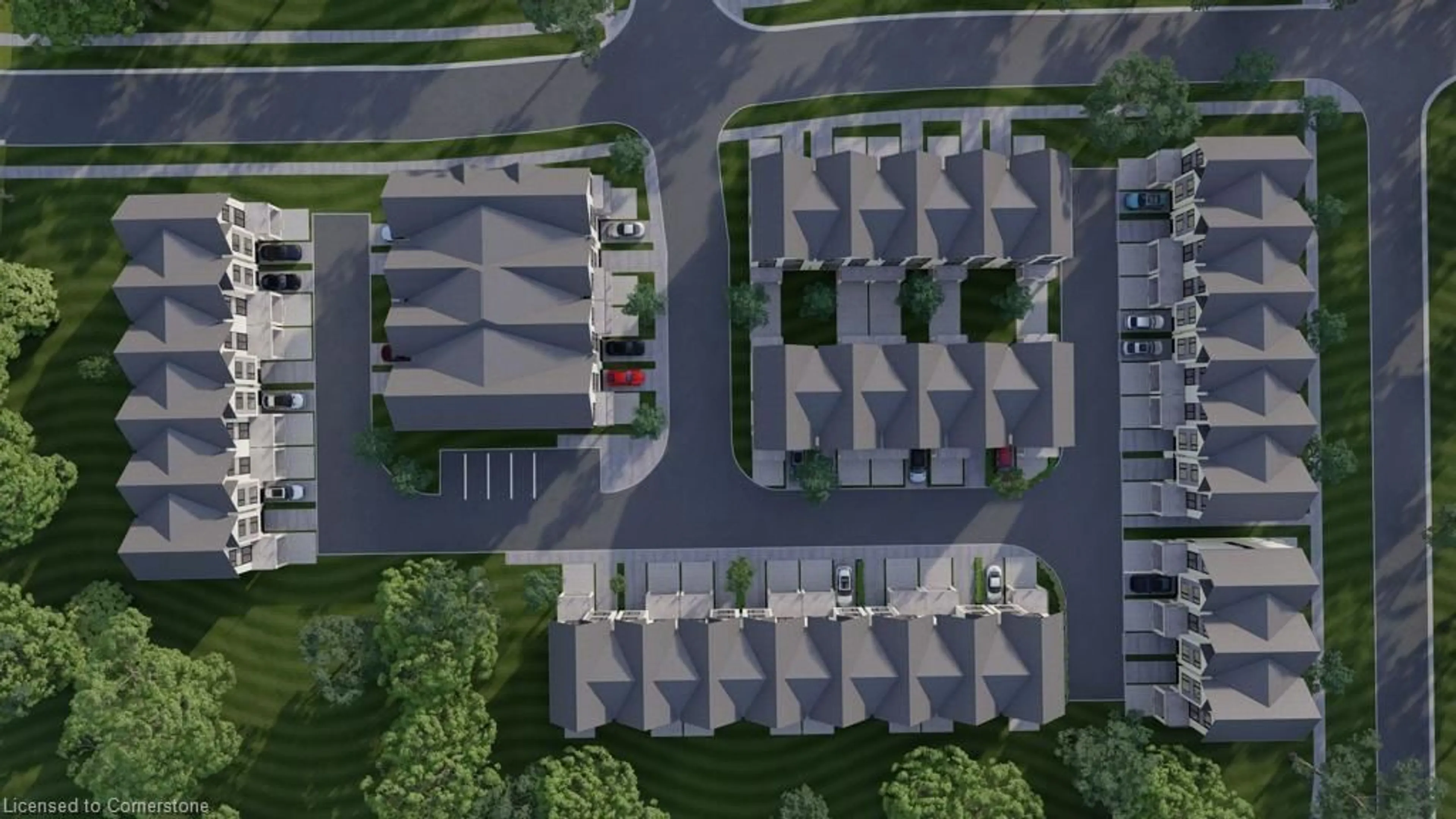 A pic from outside/outdoor area/front of a property/back of a property/a pic from drone, street for 235 Kennington Way #41, London Ontario N6L 0H4
