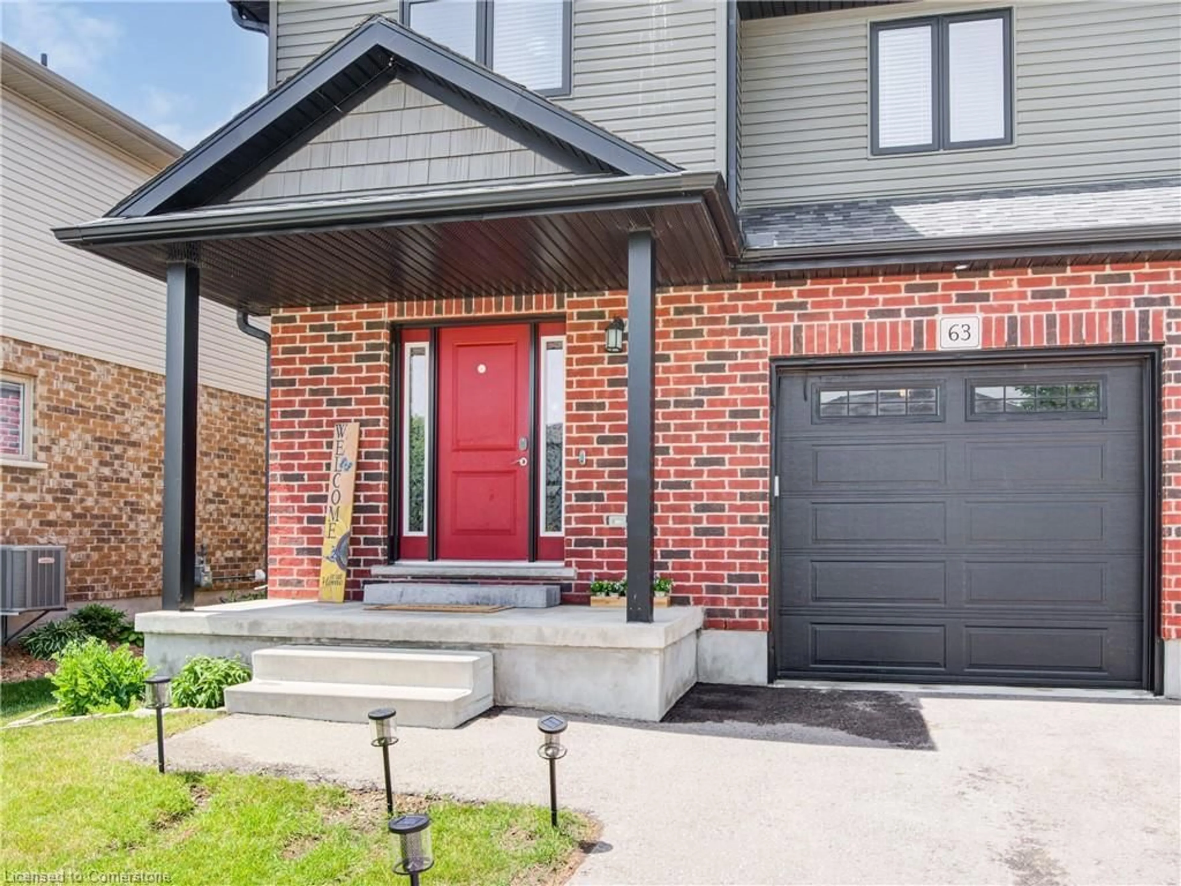 Home with brick exterior material, street for 63 Crab Apple Crt, Wellesley Ontario N0B 2T0