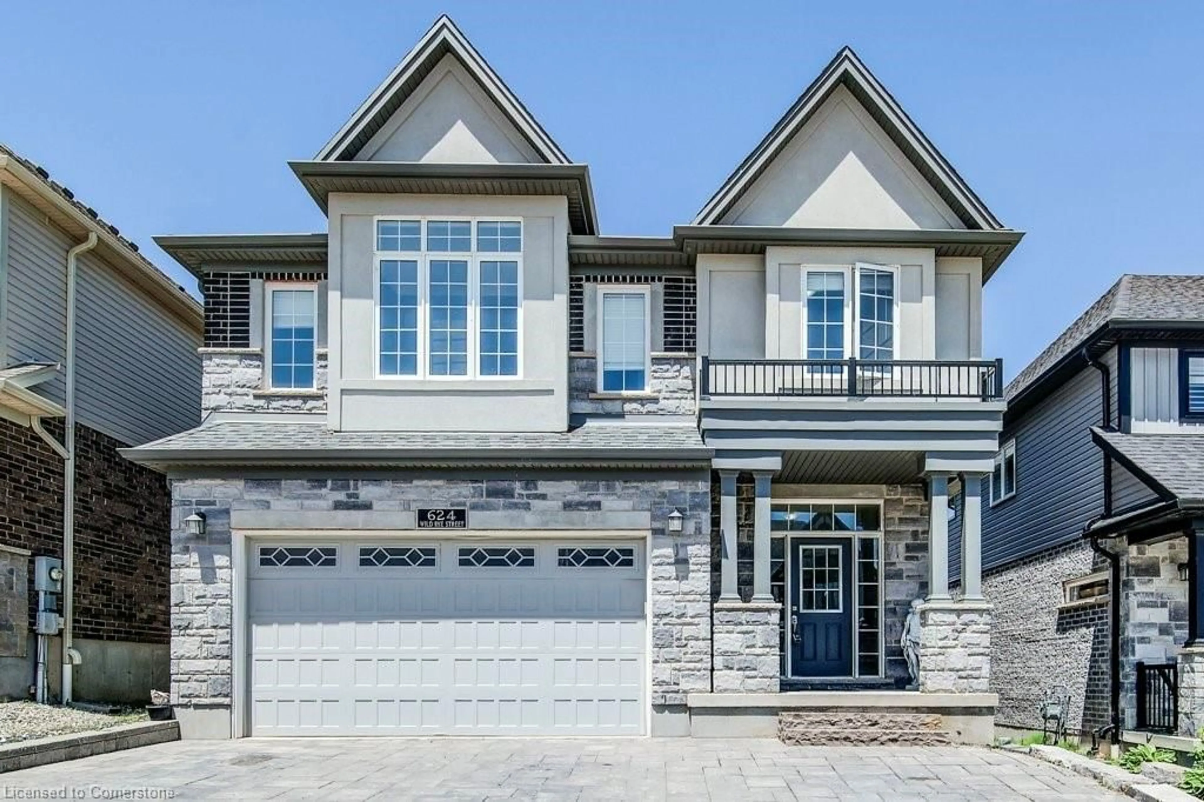 Home with brick exterior material, street for 624 Wild Rye St, Waterloo Ontario N2V 0E3