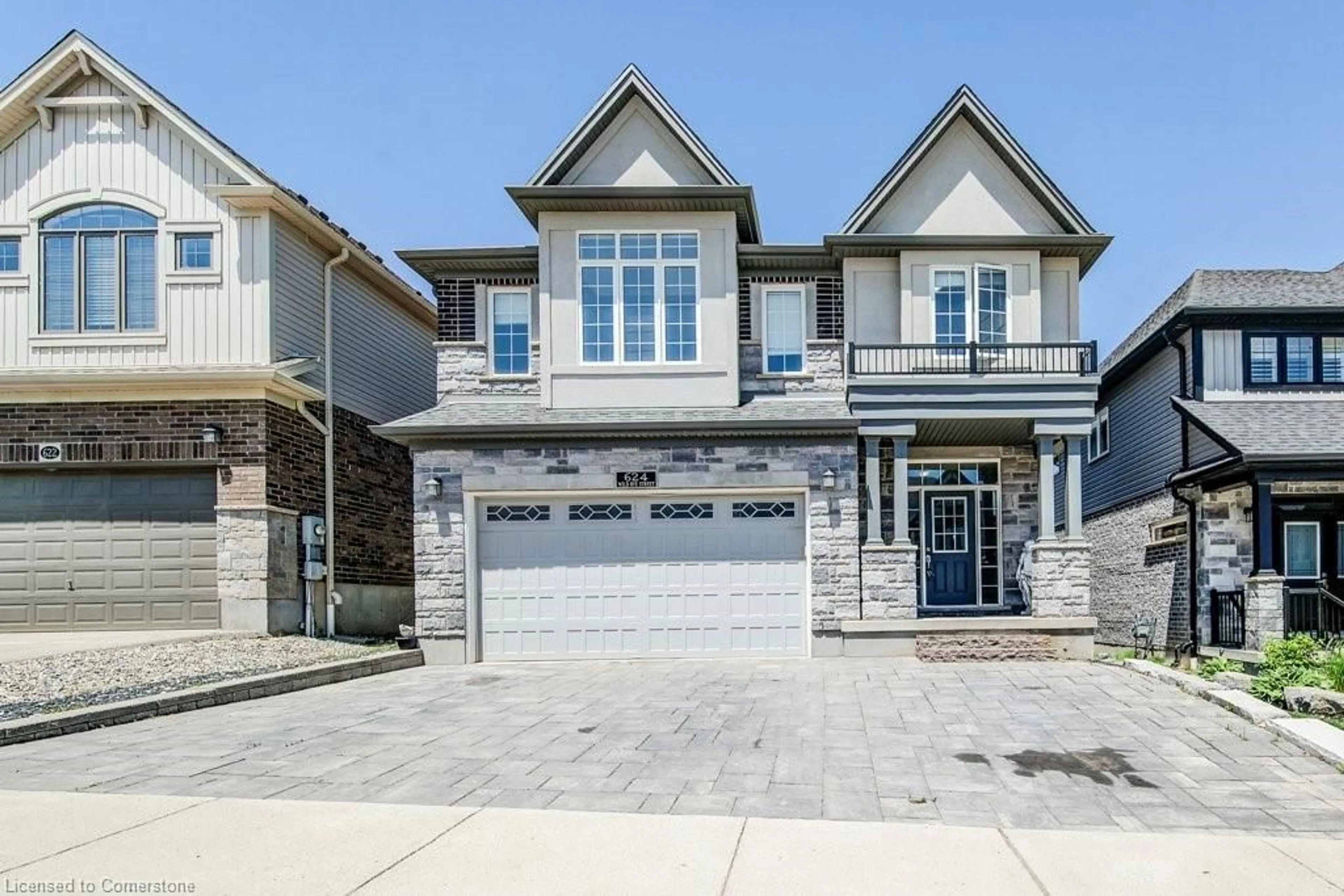Home with brick exterior material, street for 624 Wild Rye St, Waterloo Ontario N2V 0E3