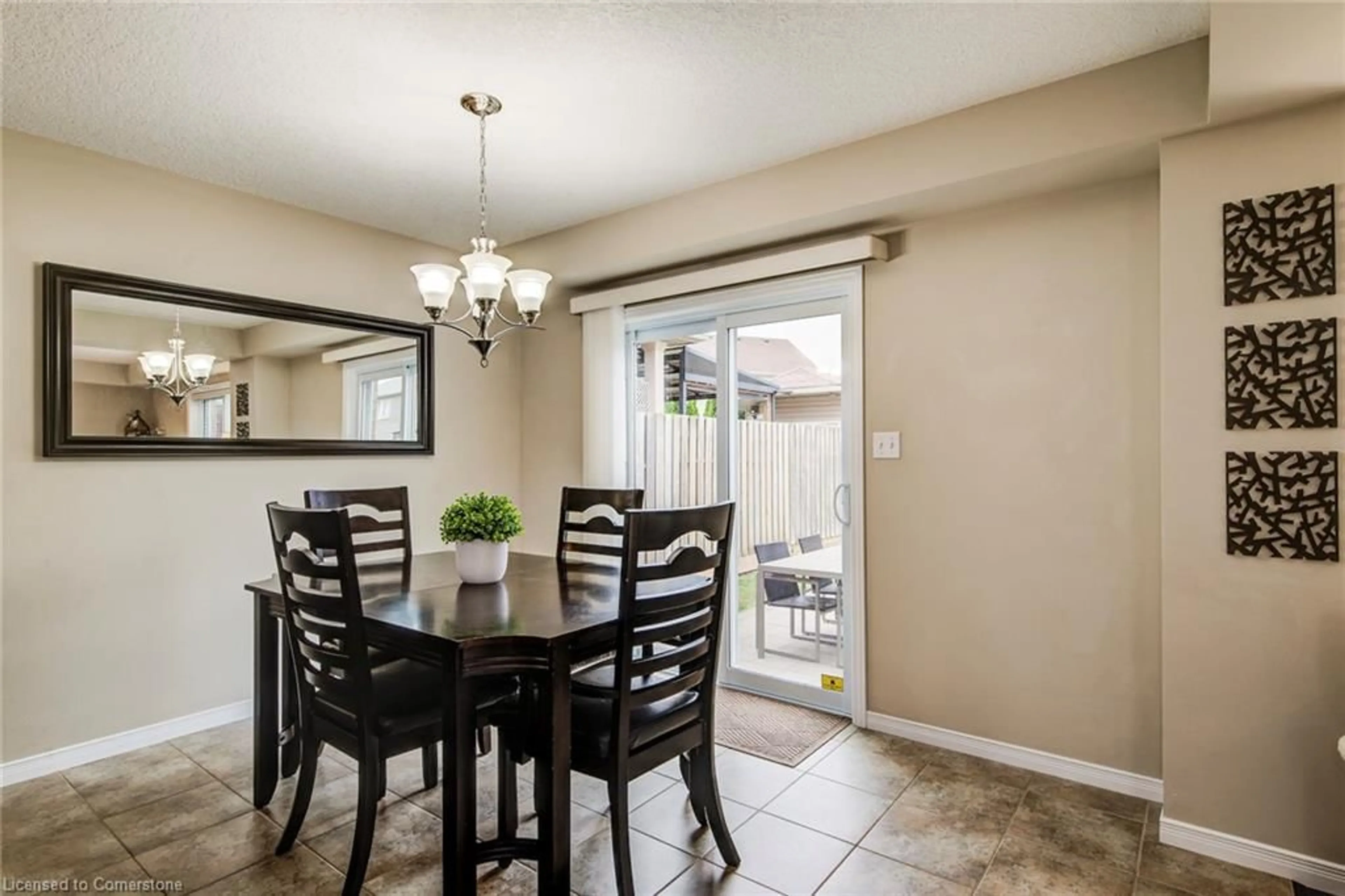 Dining room, ceramic/tile floor for 54 Huck Cres, Kitchener Ontario N2N 0A4